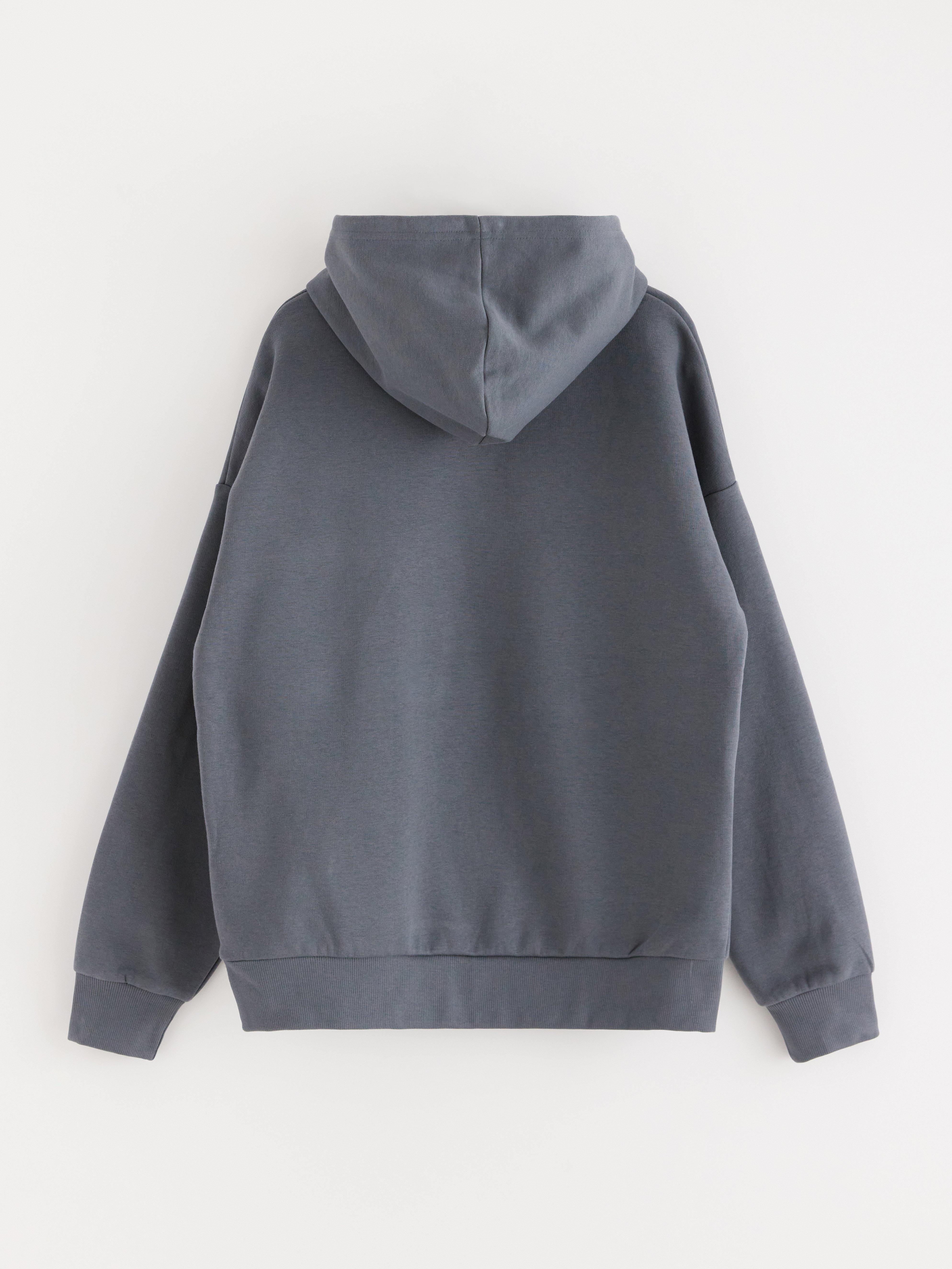 Hooded Sweatshirt - Kids Wear - Grey