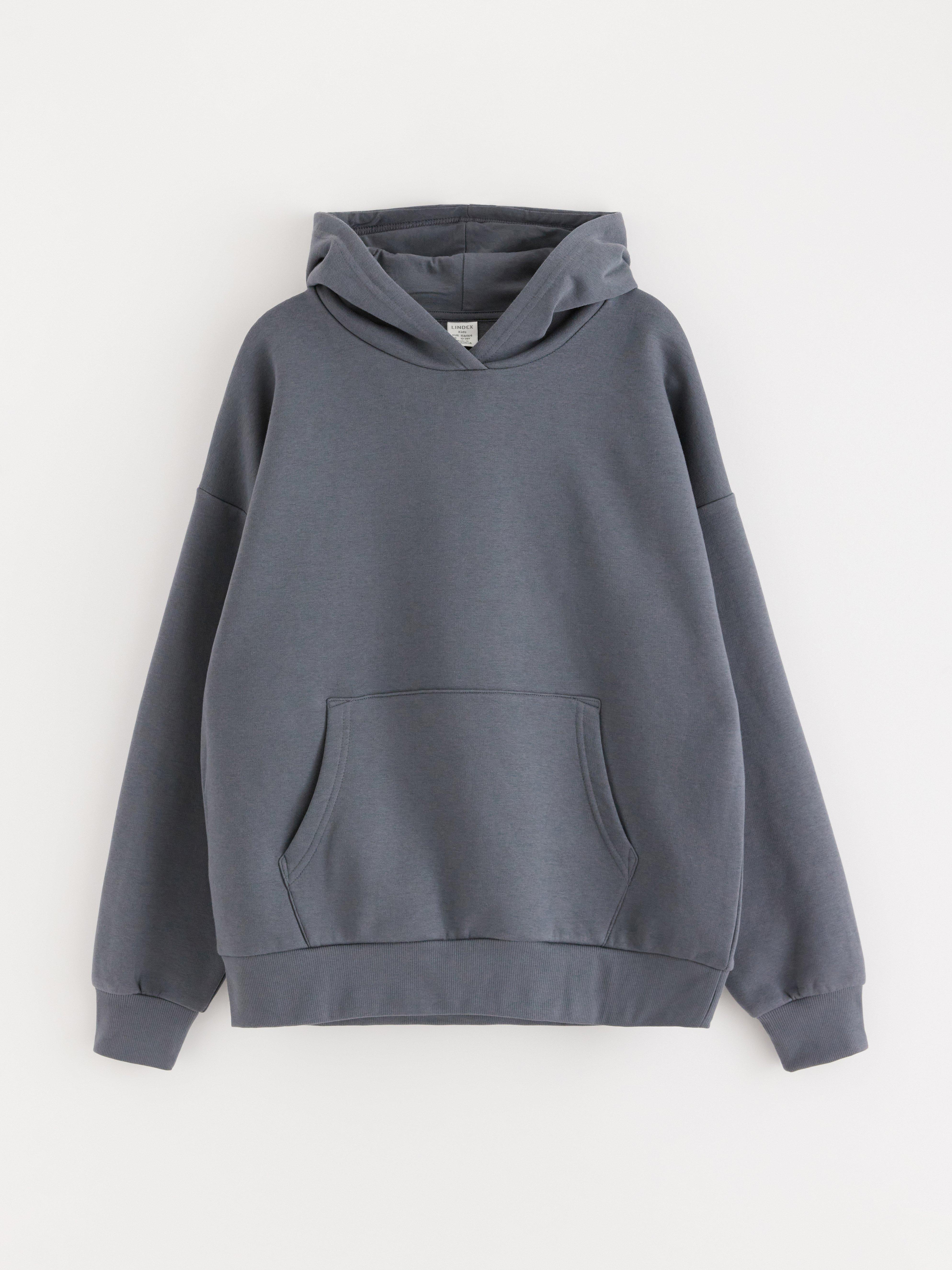 Hooded Sweatshirt - Kids Wear - Grey