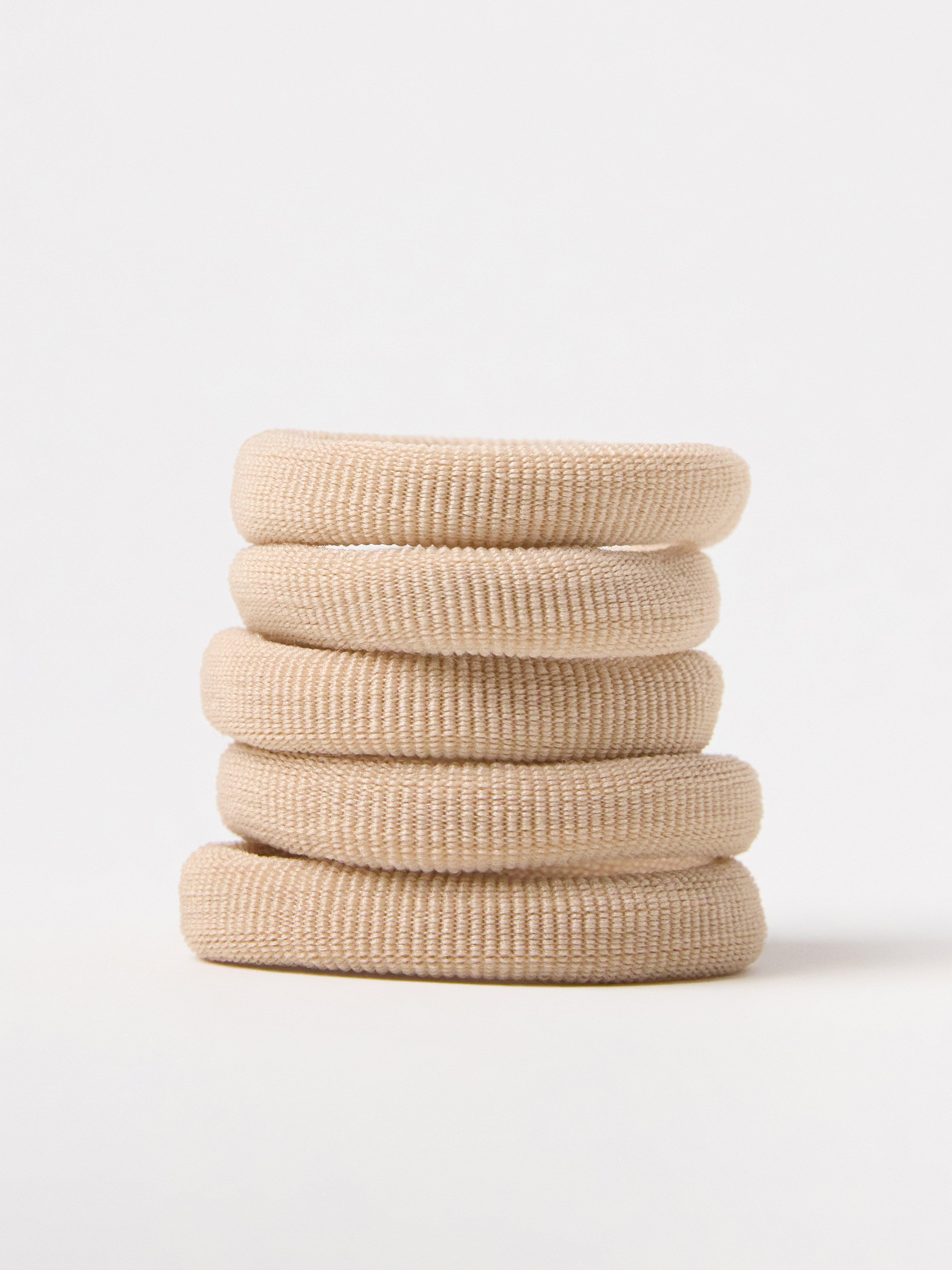 Hiuslenkit - Naiset - Beige