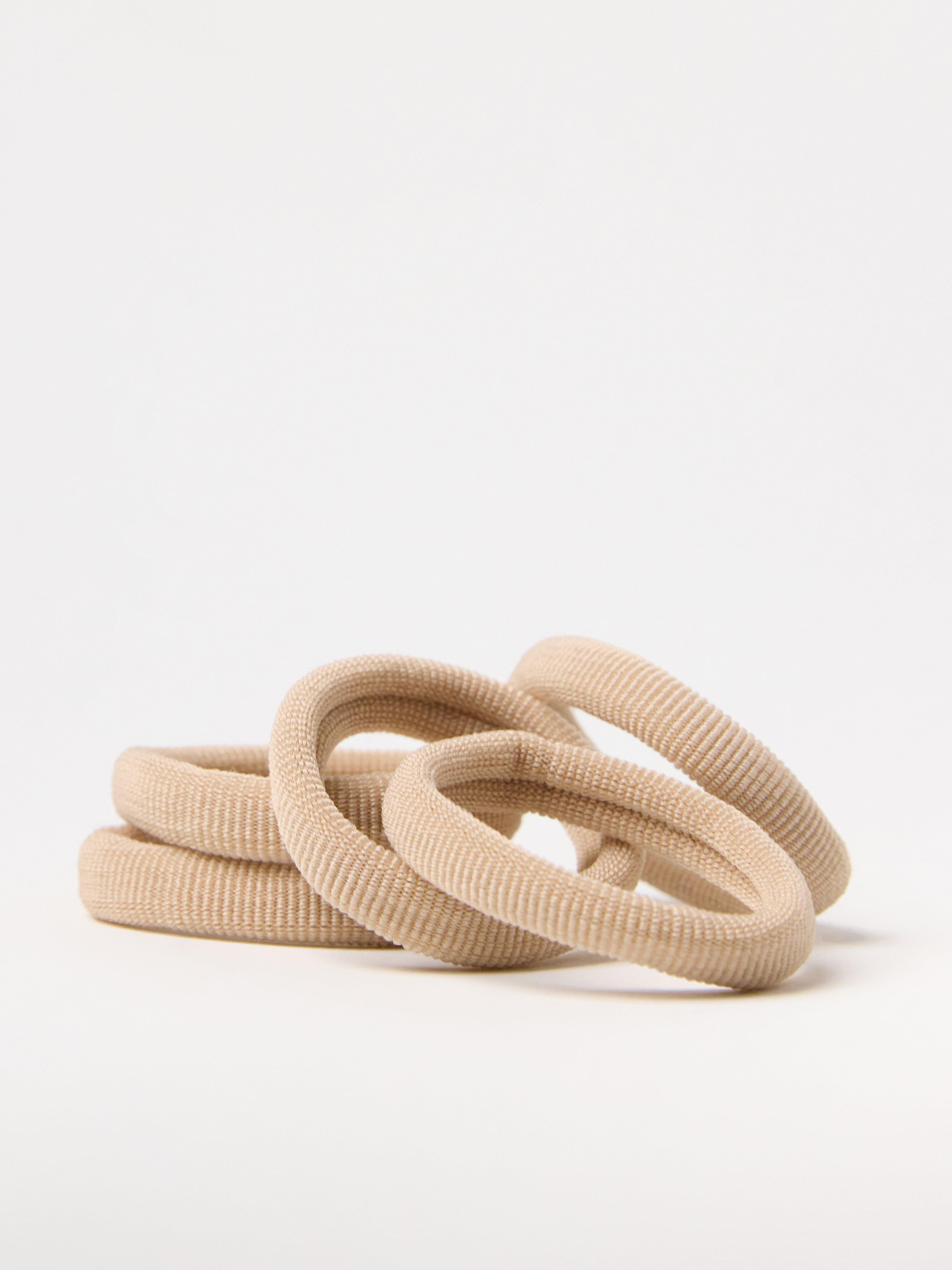 Hiuslenkit - Naiset - Beige