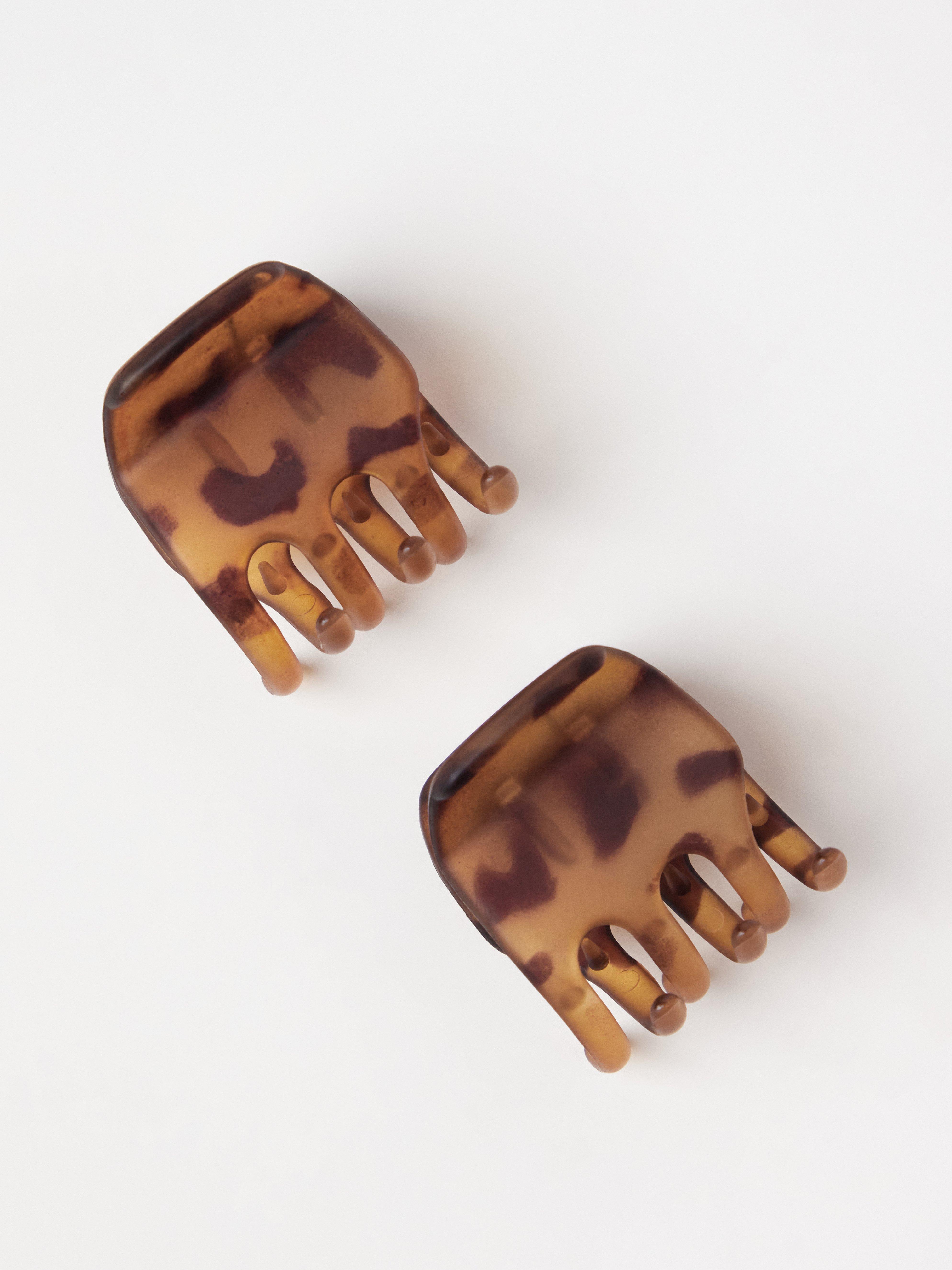 Hair Grip - Womens Wear - Brown