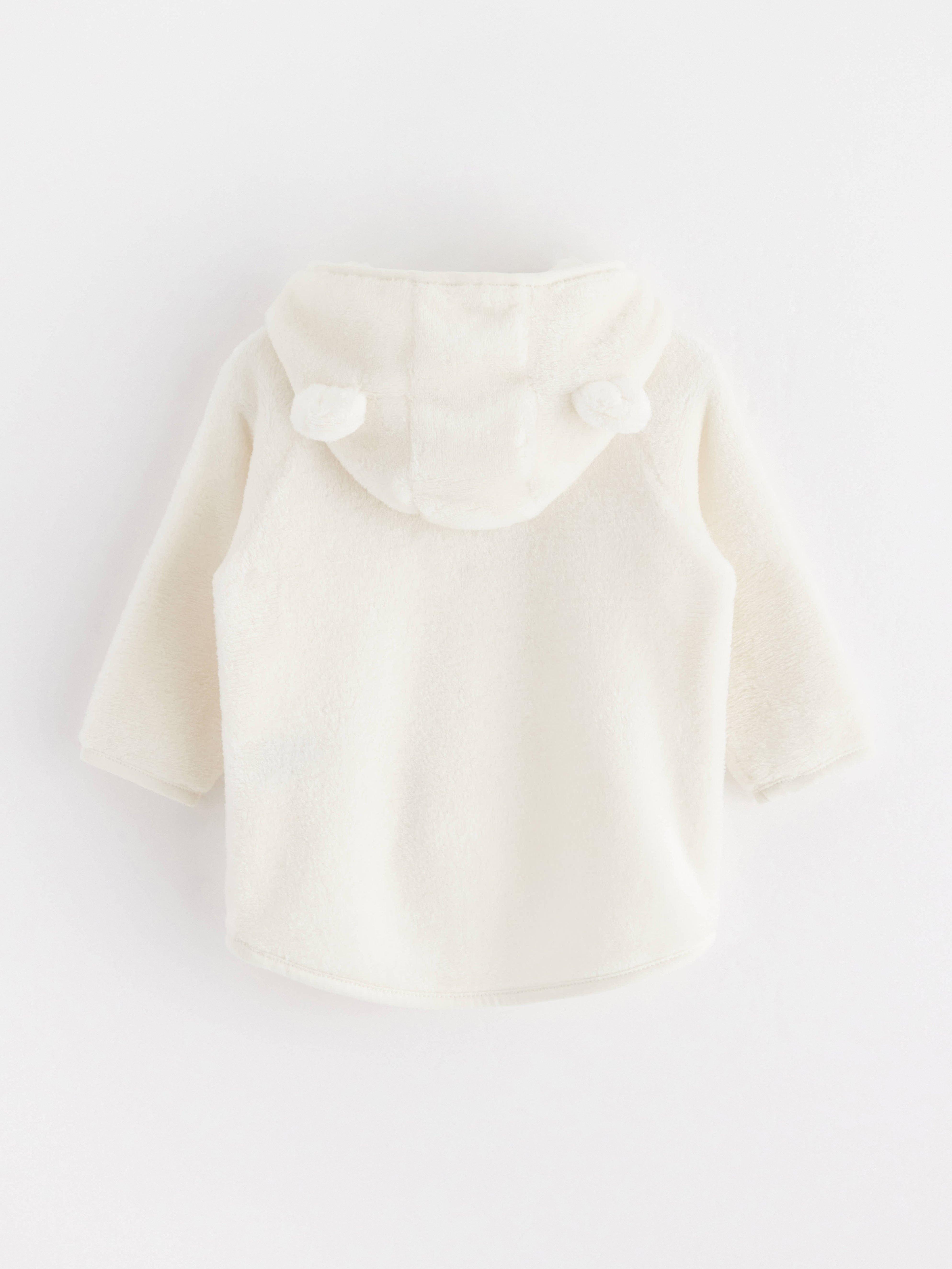 Hooded Jacket - Kids Wear - White