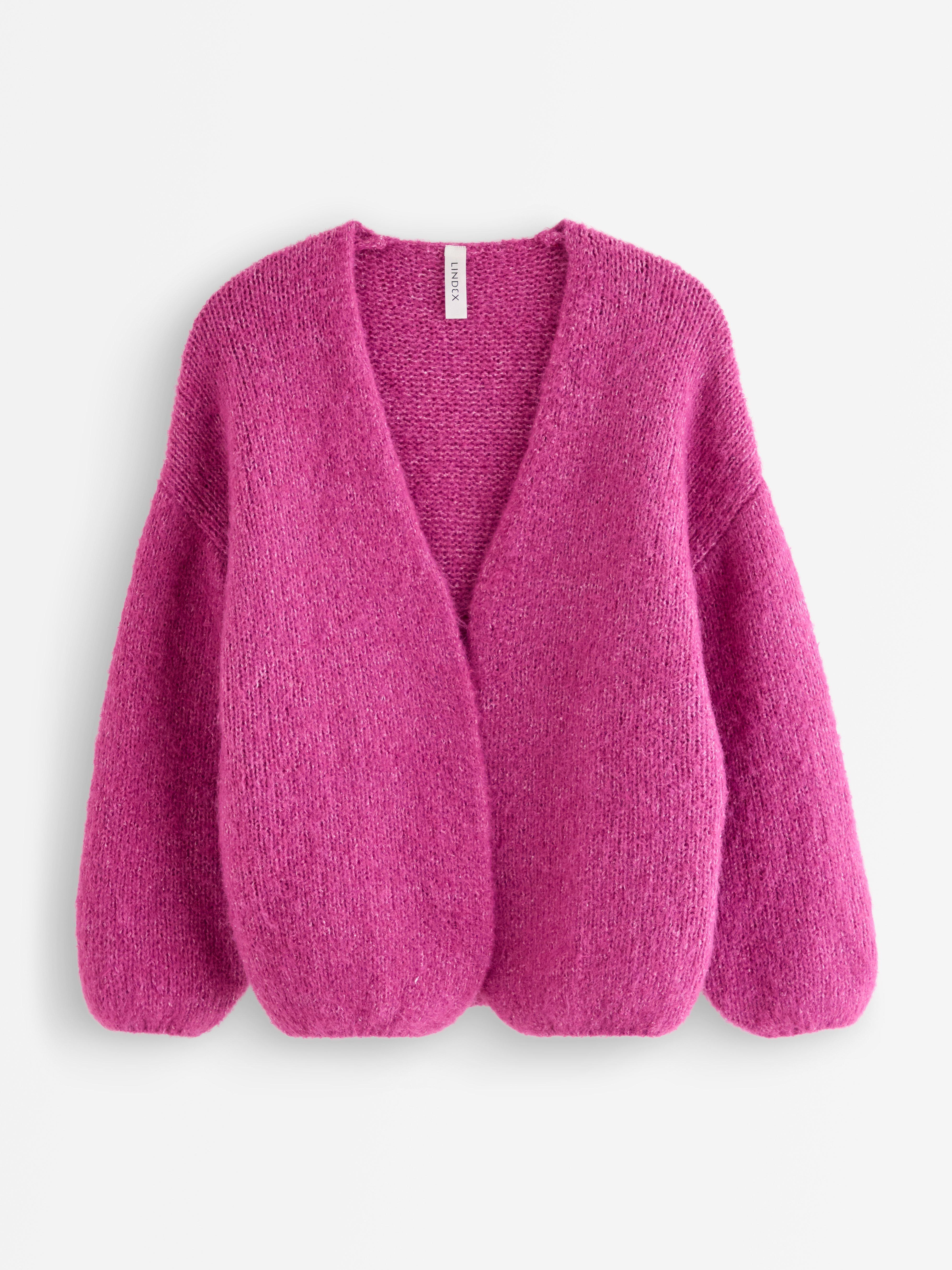 Cardigan - Dame - Lilla