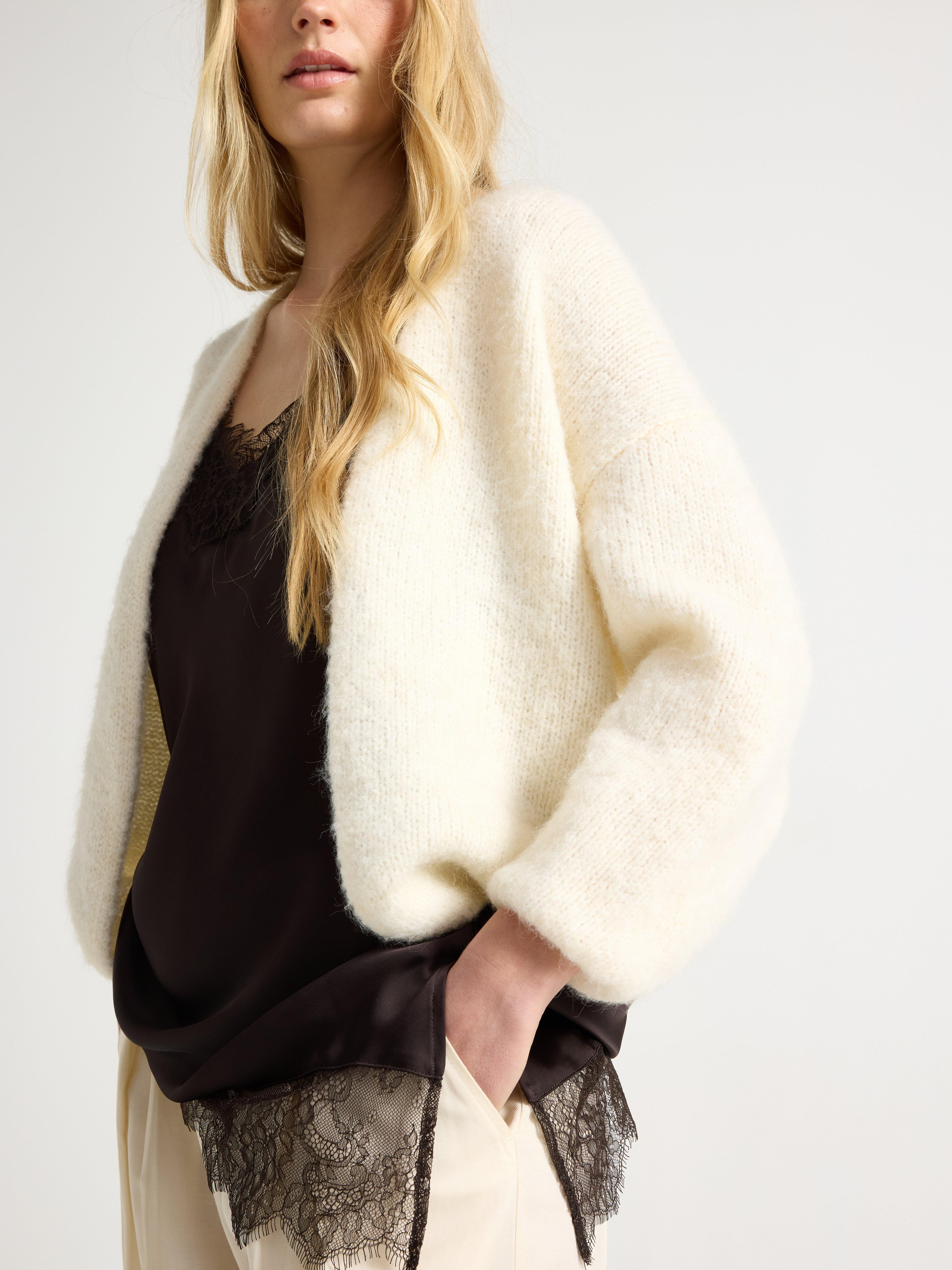Cardigan - Womens Wear - White