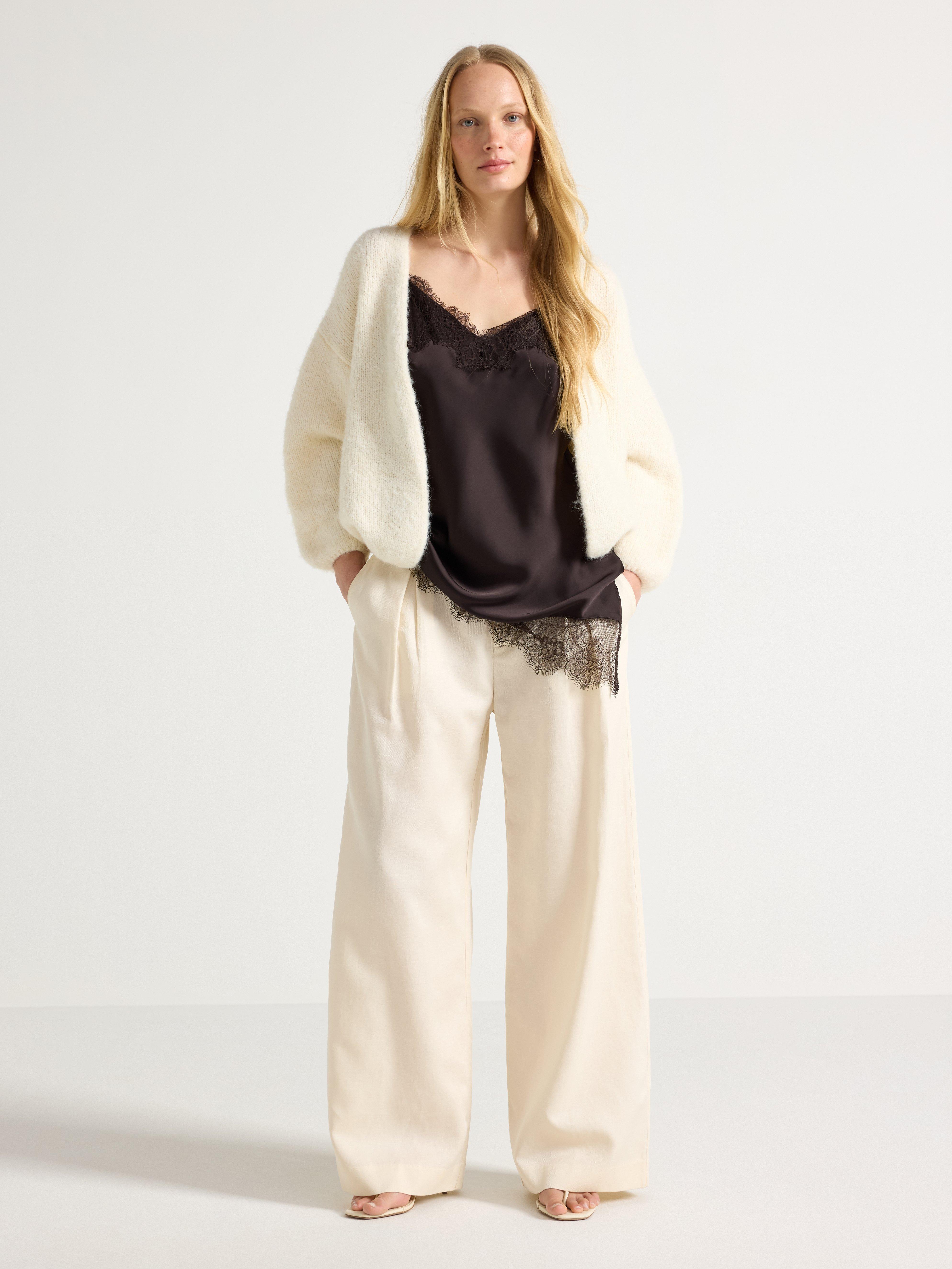 Cardigan - Womens Wear - White
