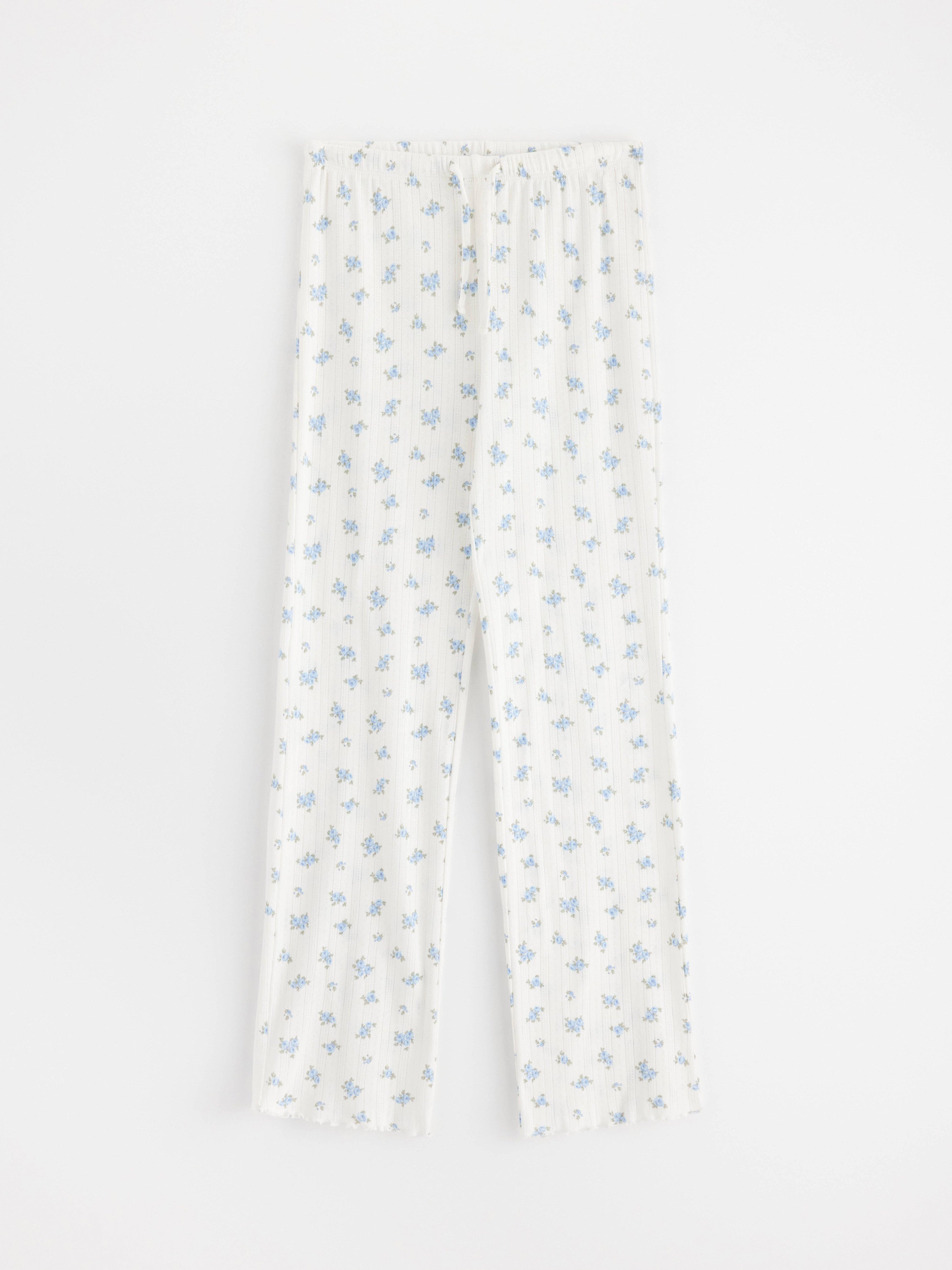 Pyjama Trousers - Kids Wear - White