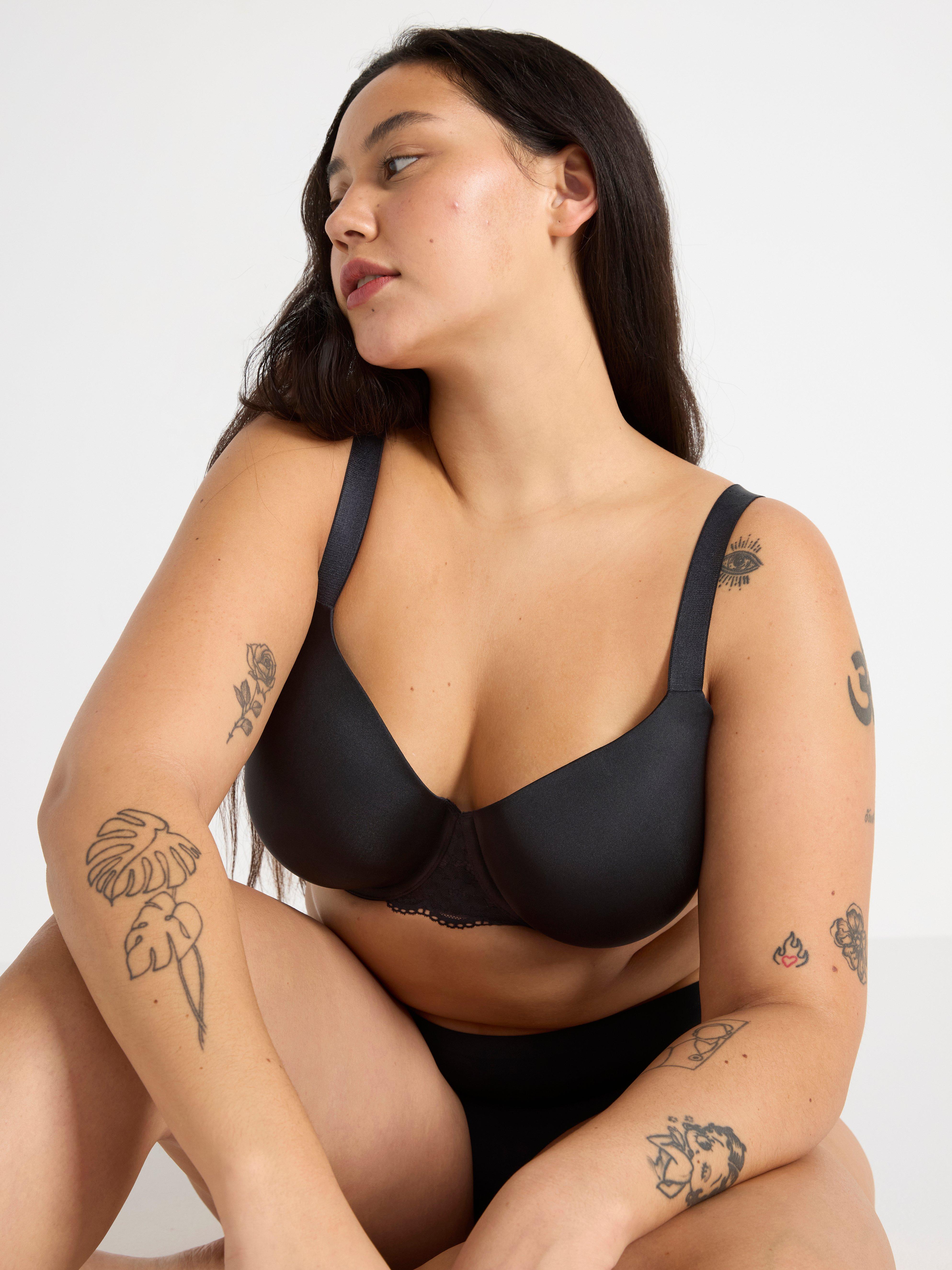 T-shirt Bra - Lingerie - Black