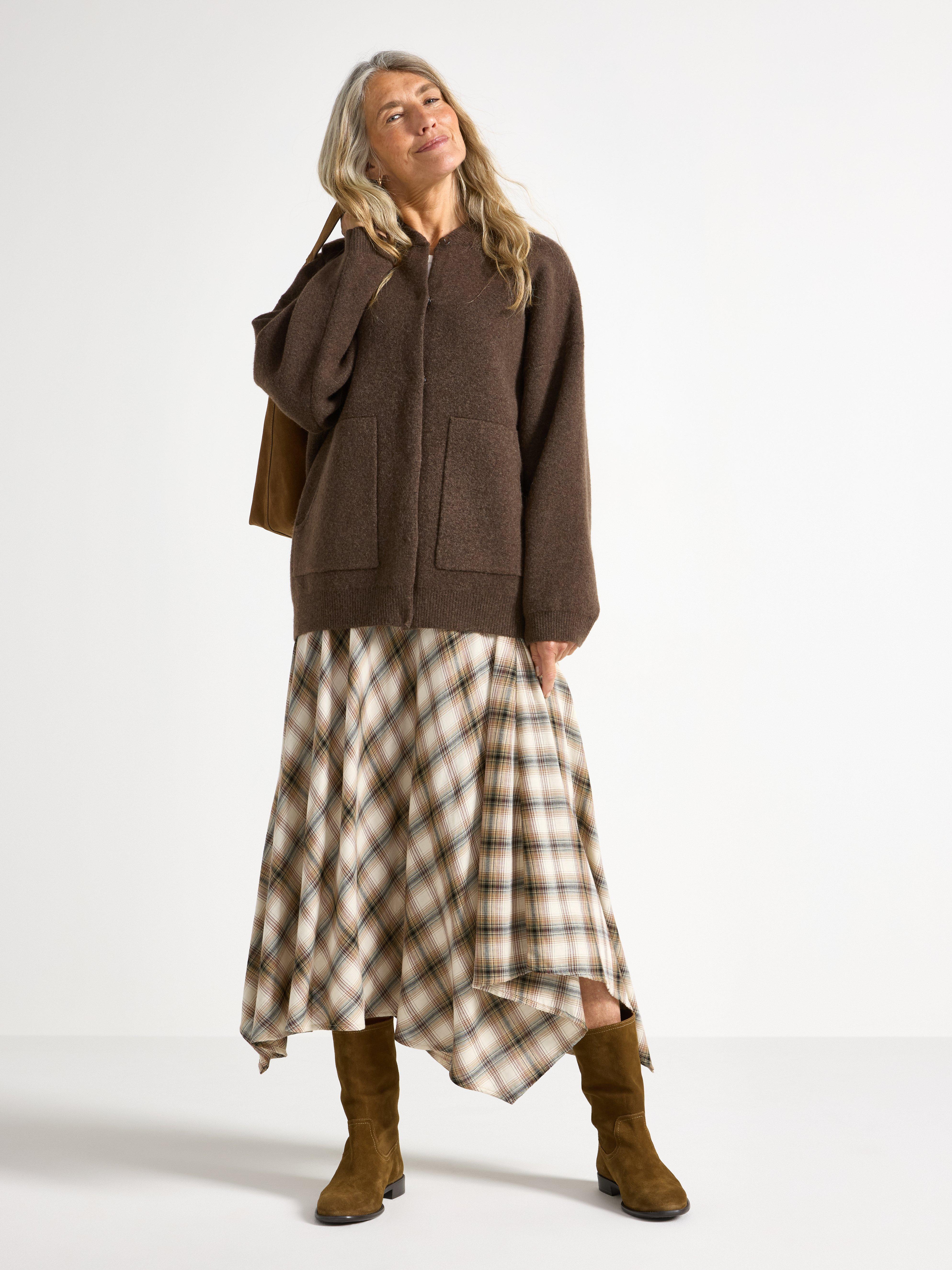 Nederdel - Dame - Beige