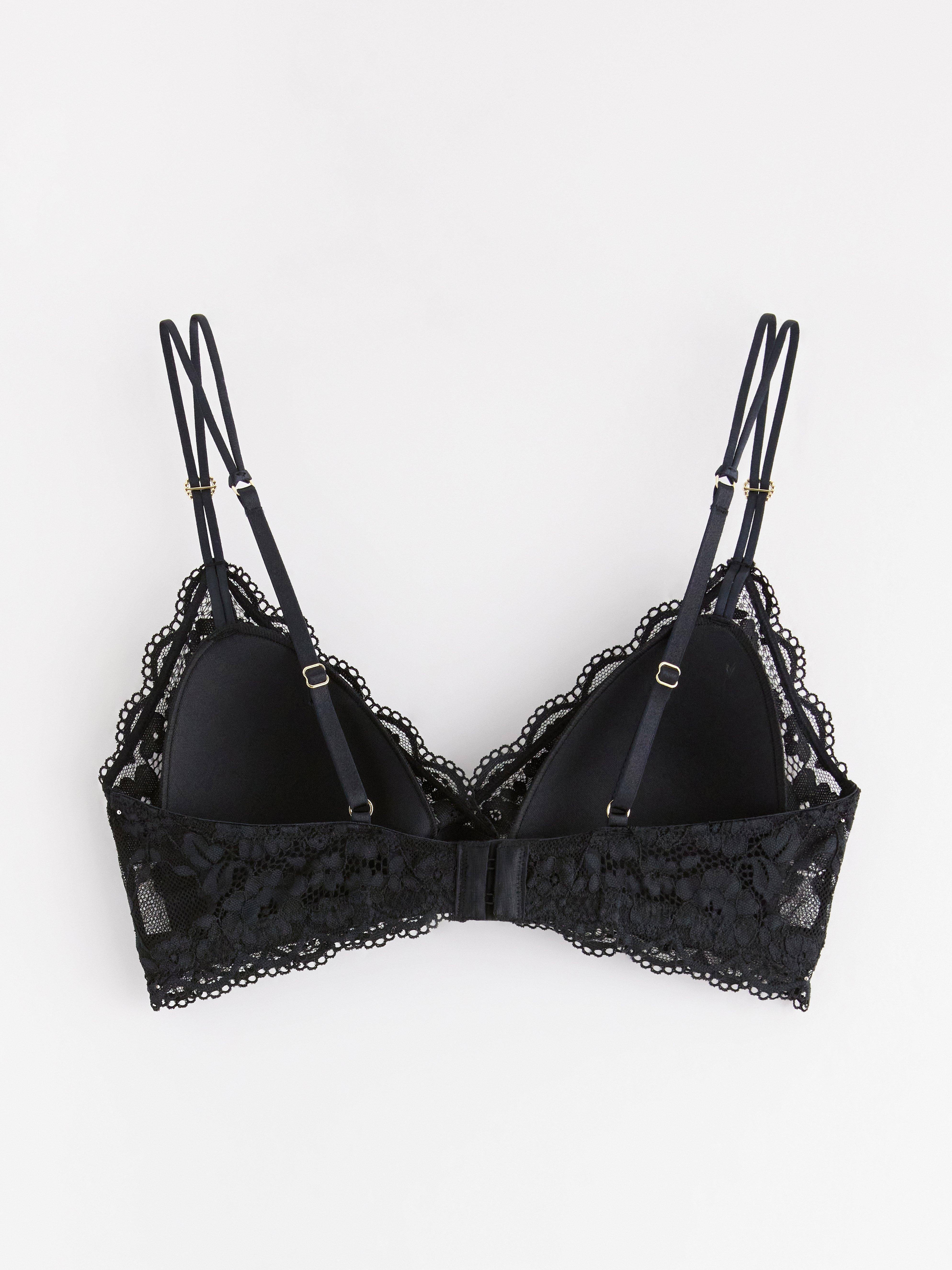 Bralette - Lingerie - Black