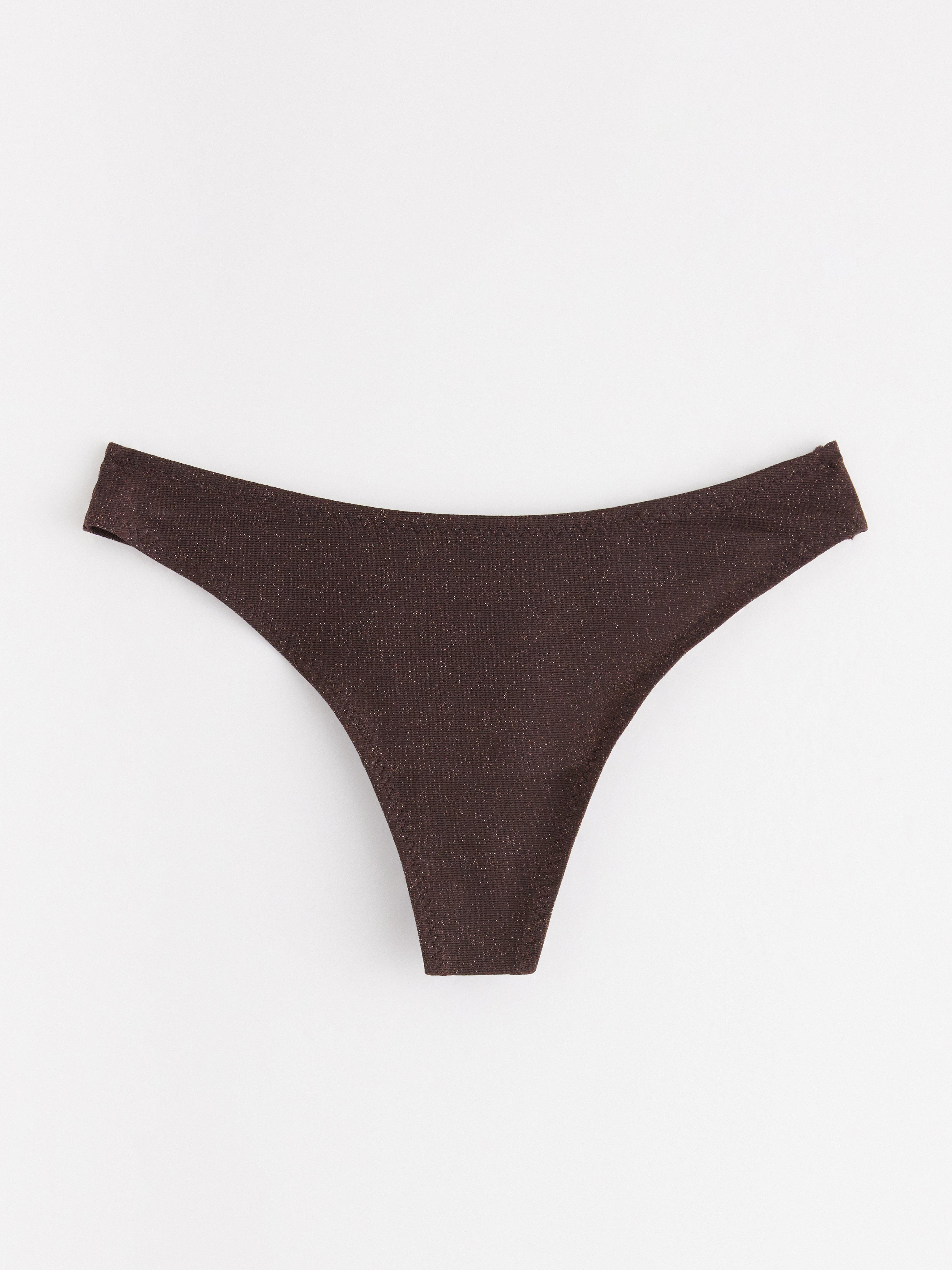 Thong Regular - Lingerie - Brown