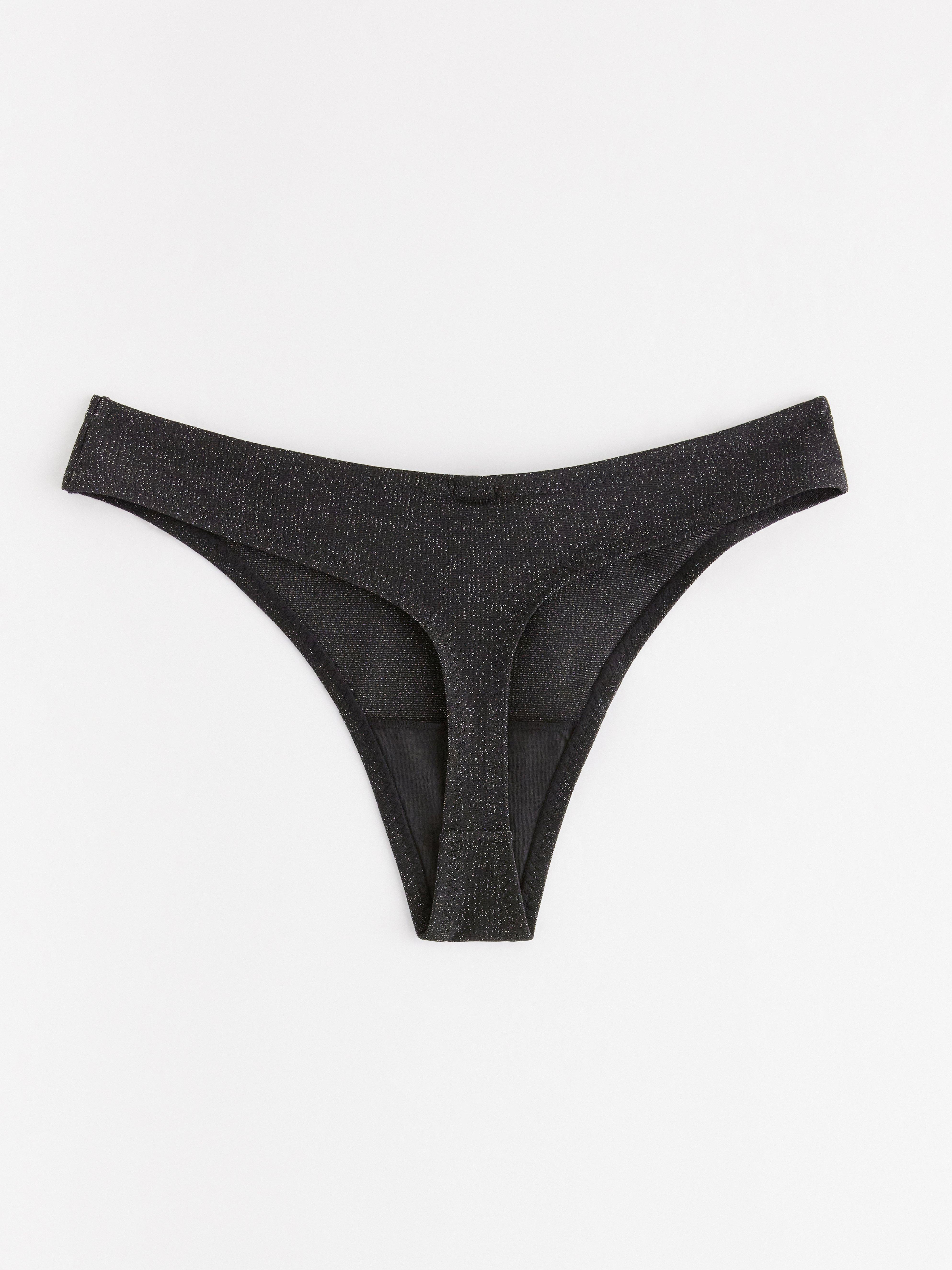 Thong Regular - Lingerie - Black