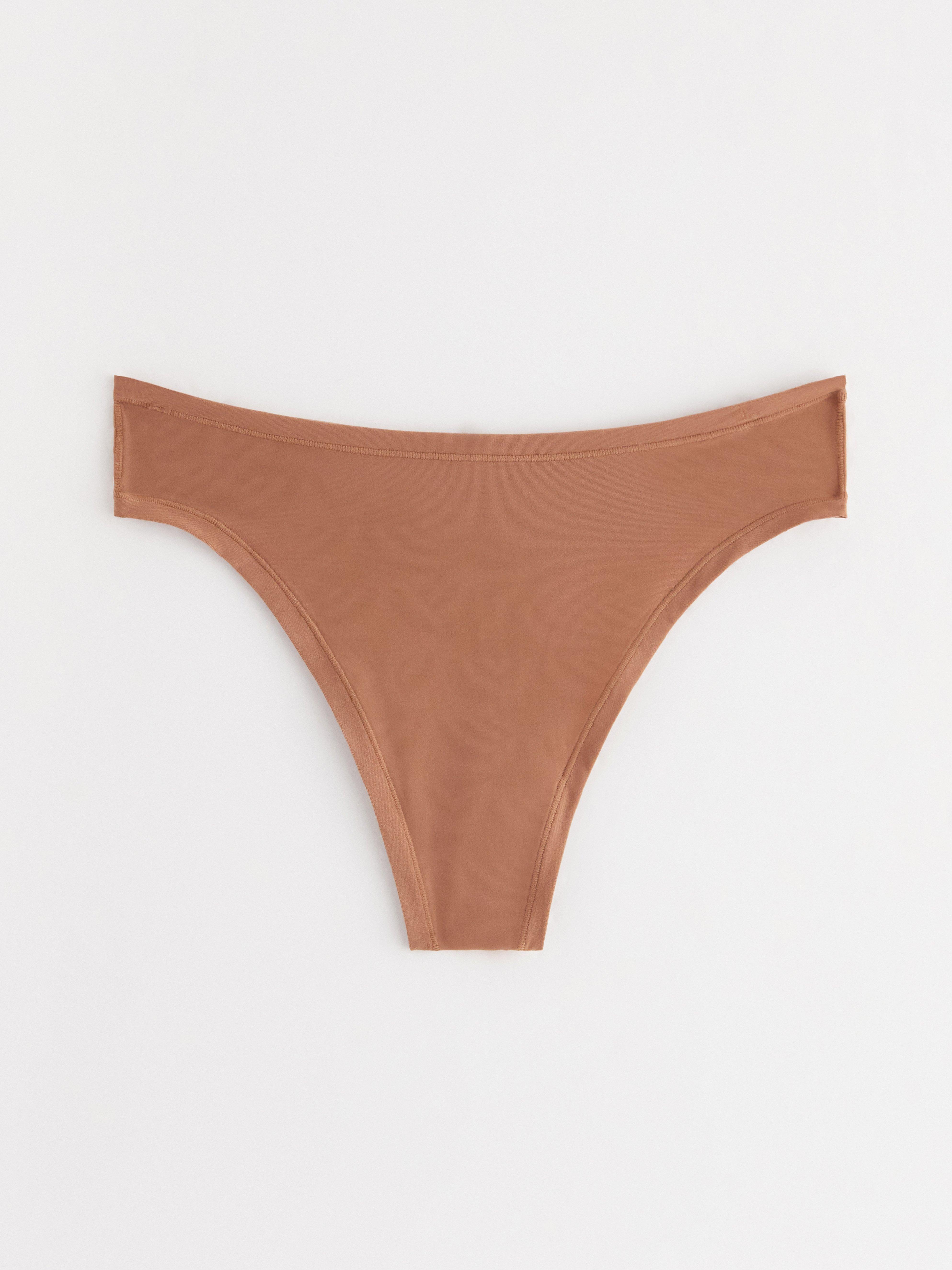 Thong Regular - Lingerie - Brown