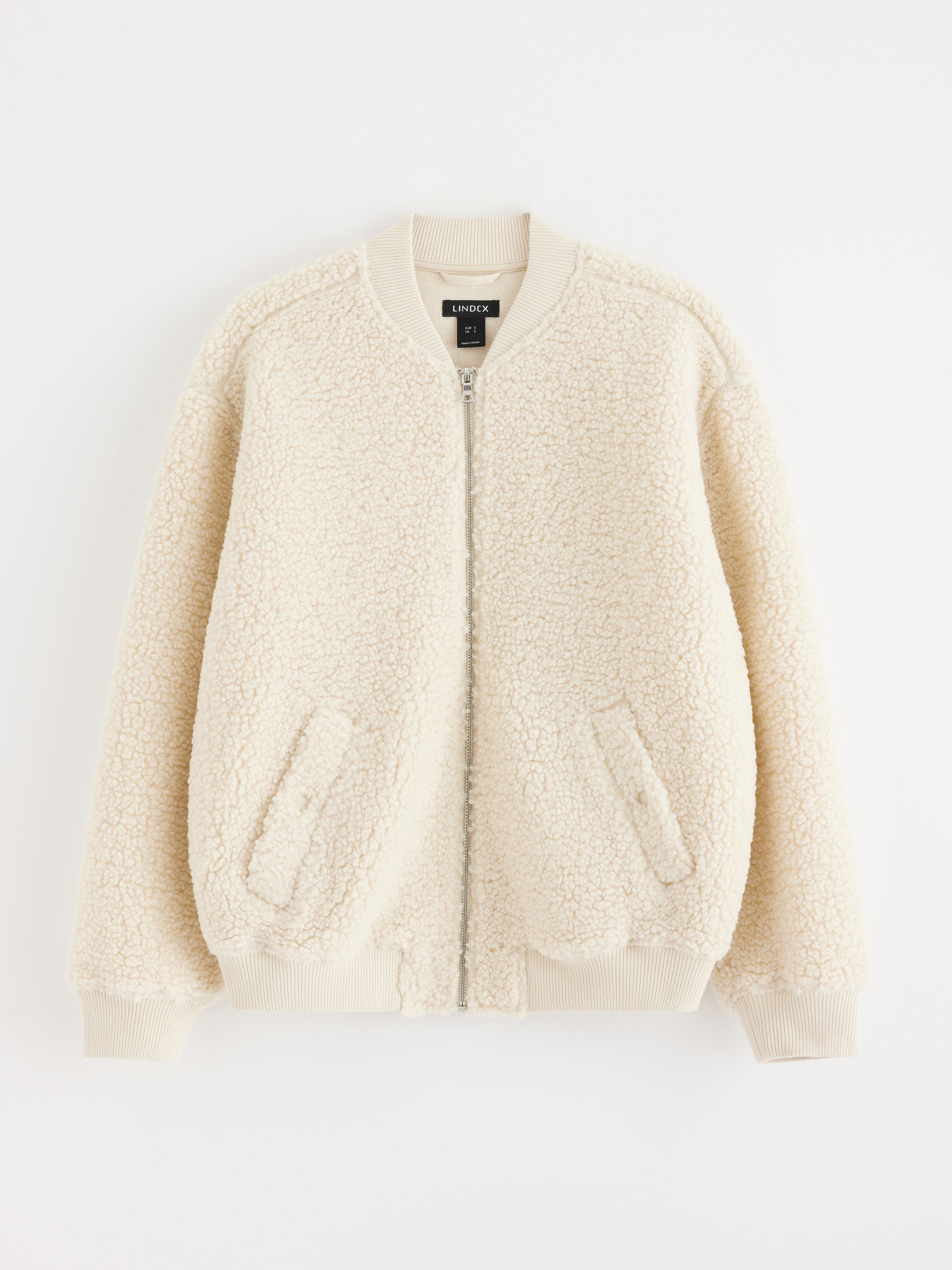 Bomber-takki - Naiset - Beige