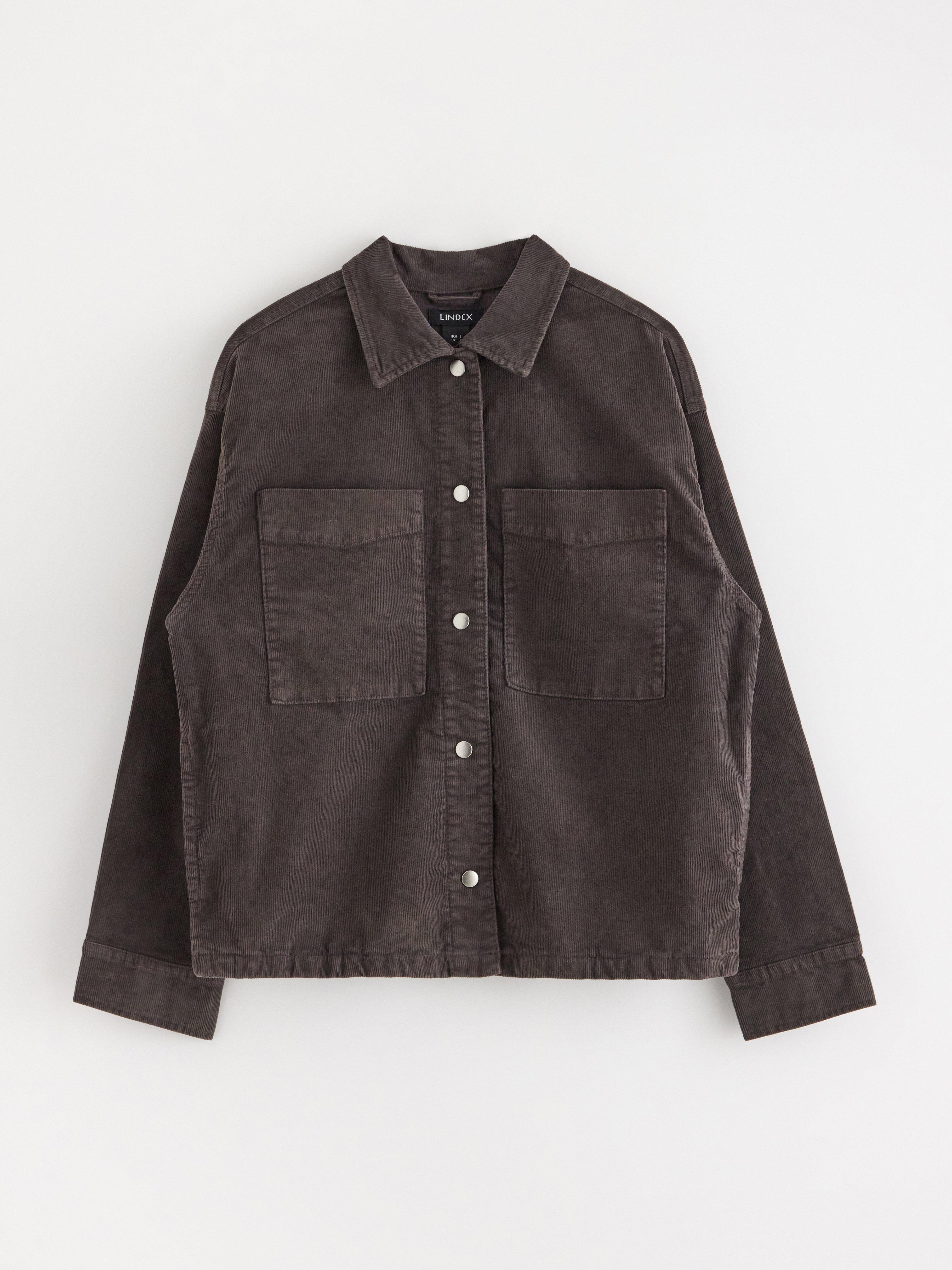 Overshirt in corduroy
