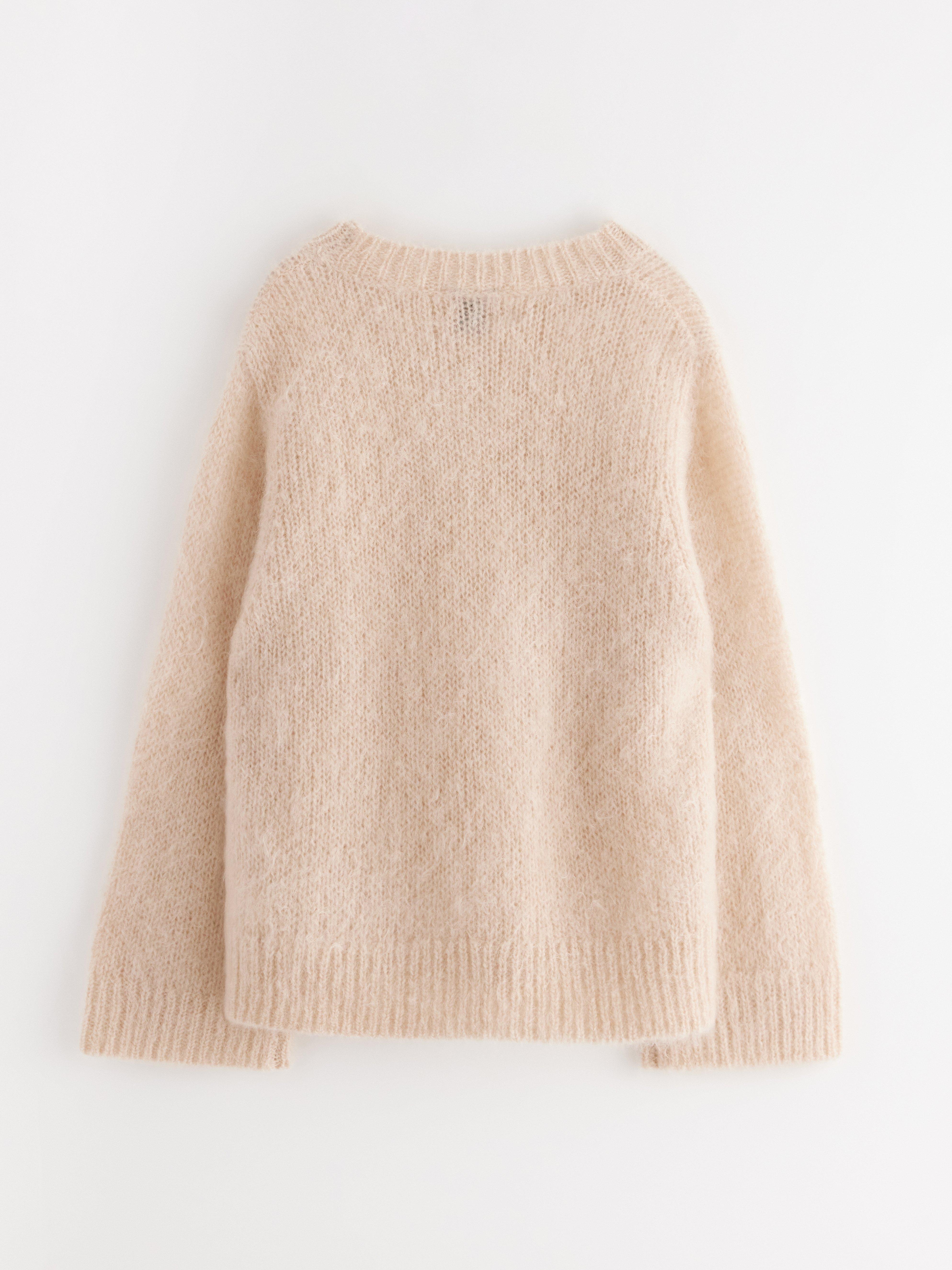 Tröja - Dam - Beige