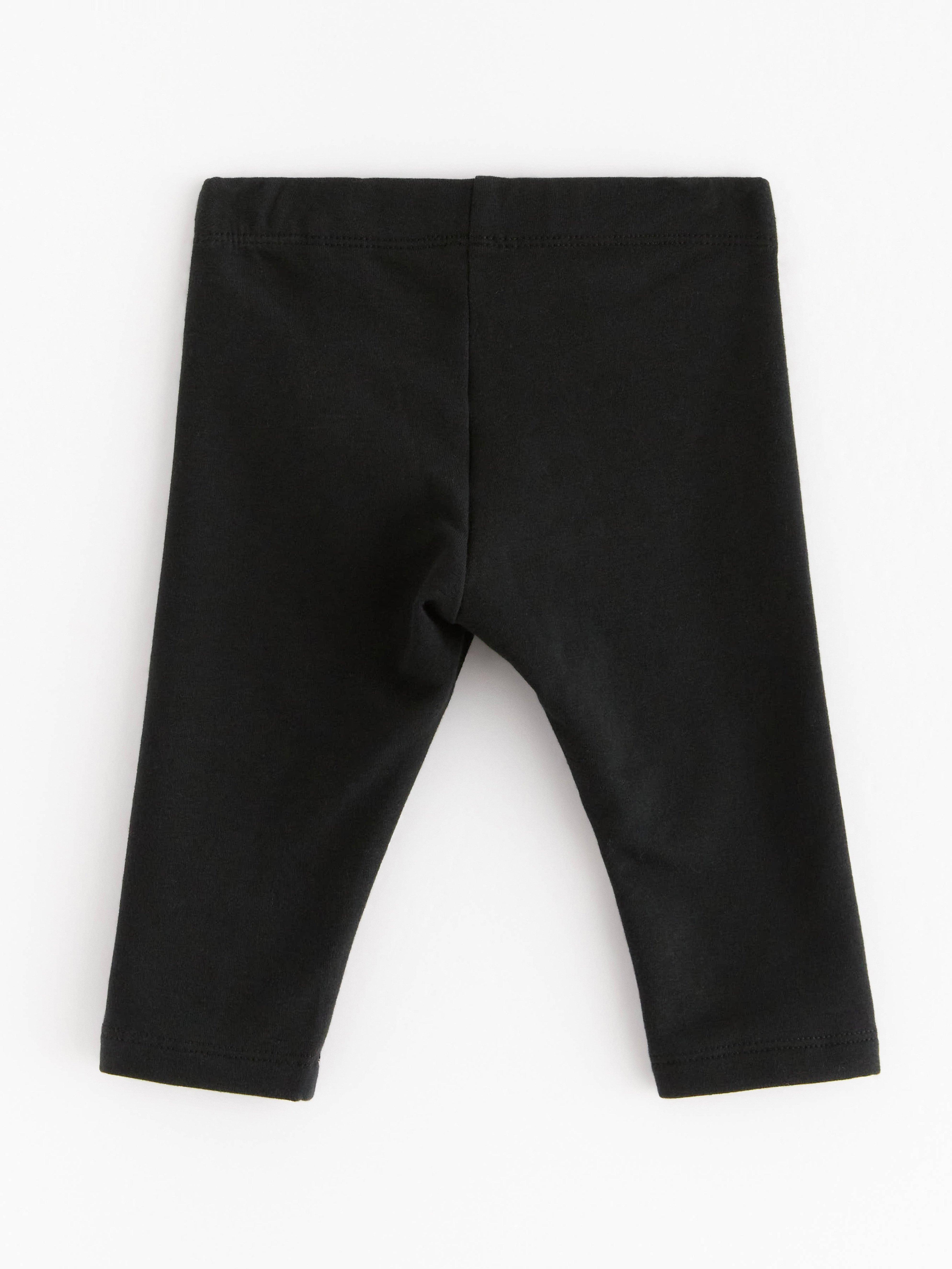 Leggings - Børn - Sort
