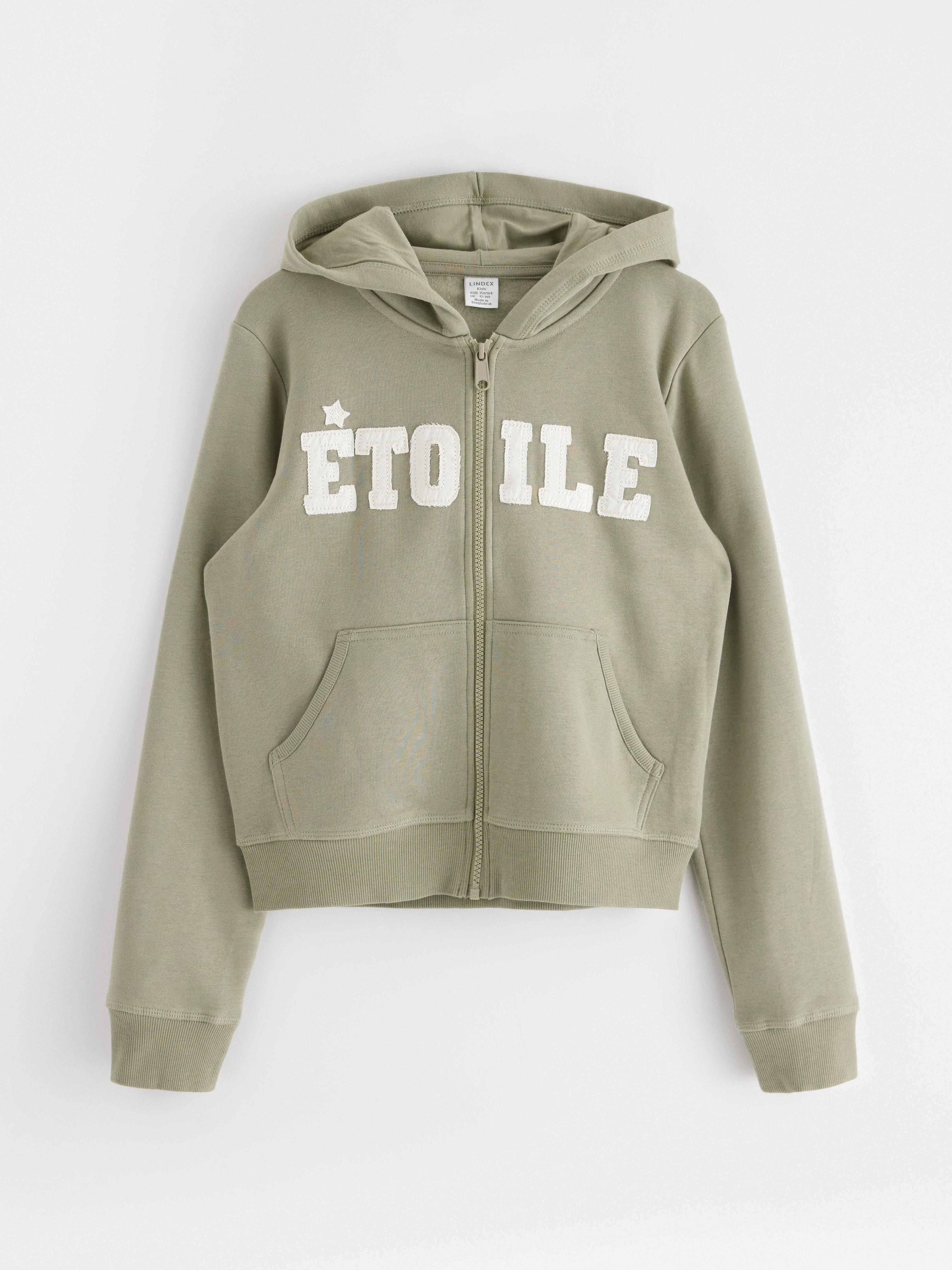 Hooded Sweatshirt - Kids Wear - Green