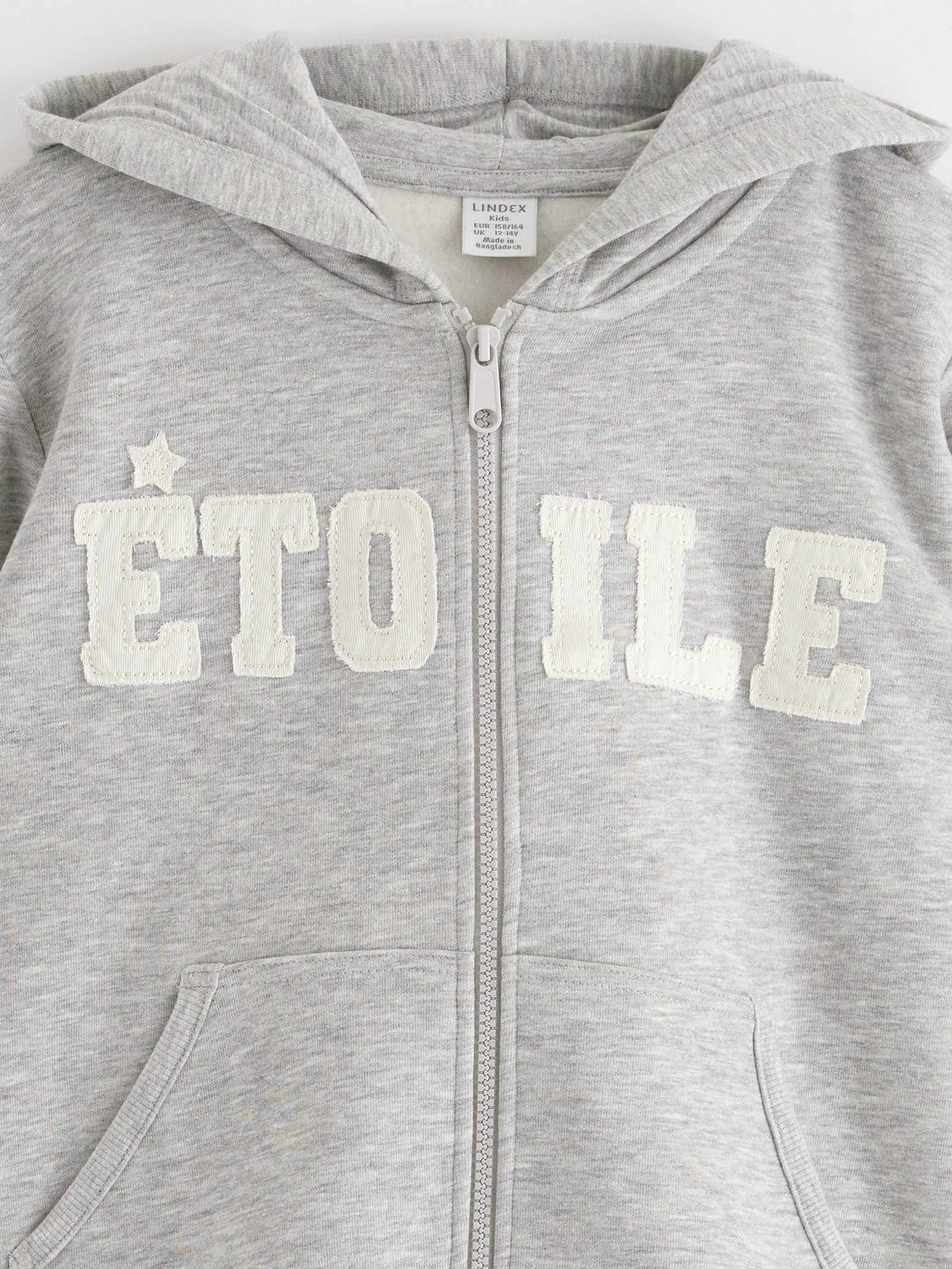 Hooded Sweatshirt - Kids Wear - Grey