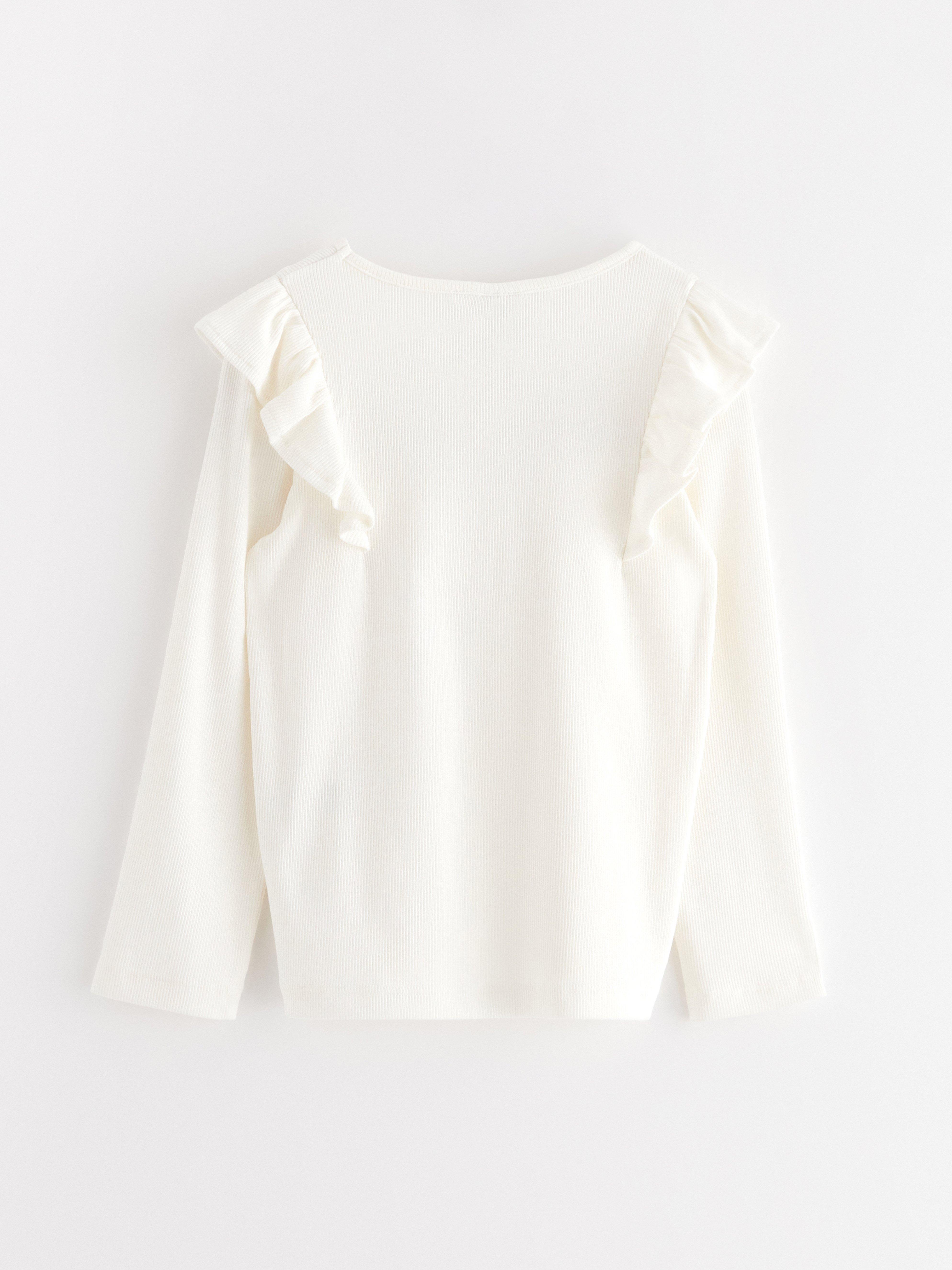 Top - Kids Wear - White