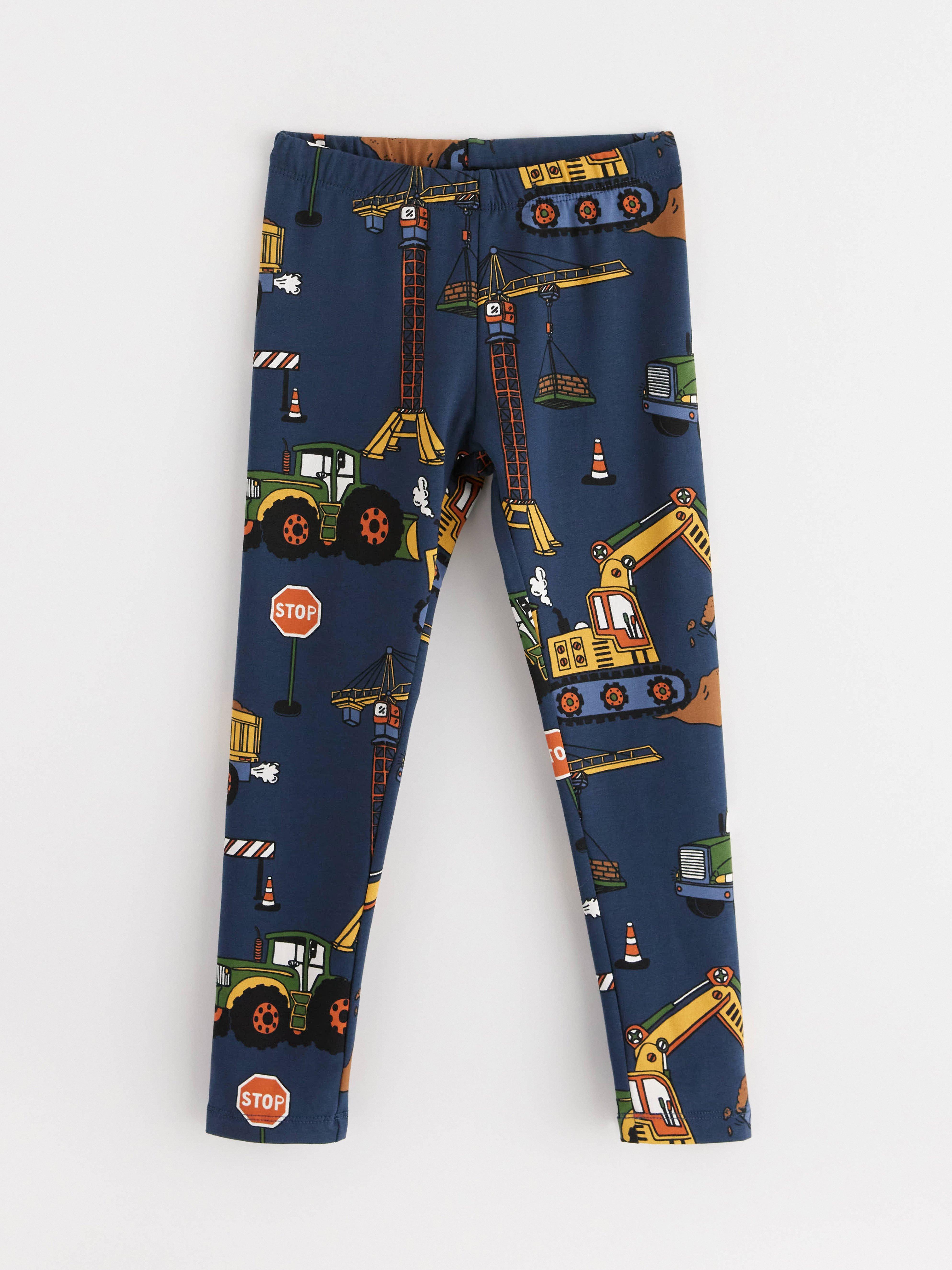 Leggings - Børn - Blå