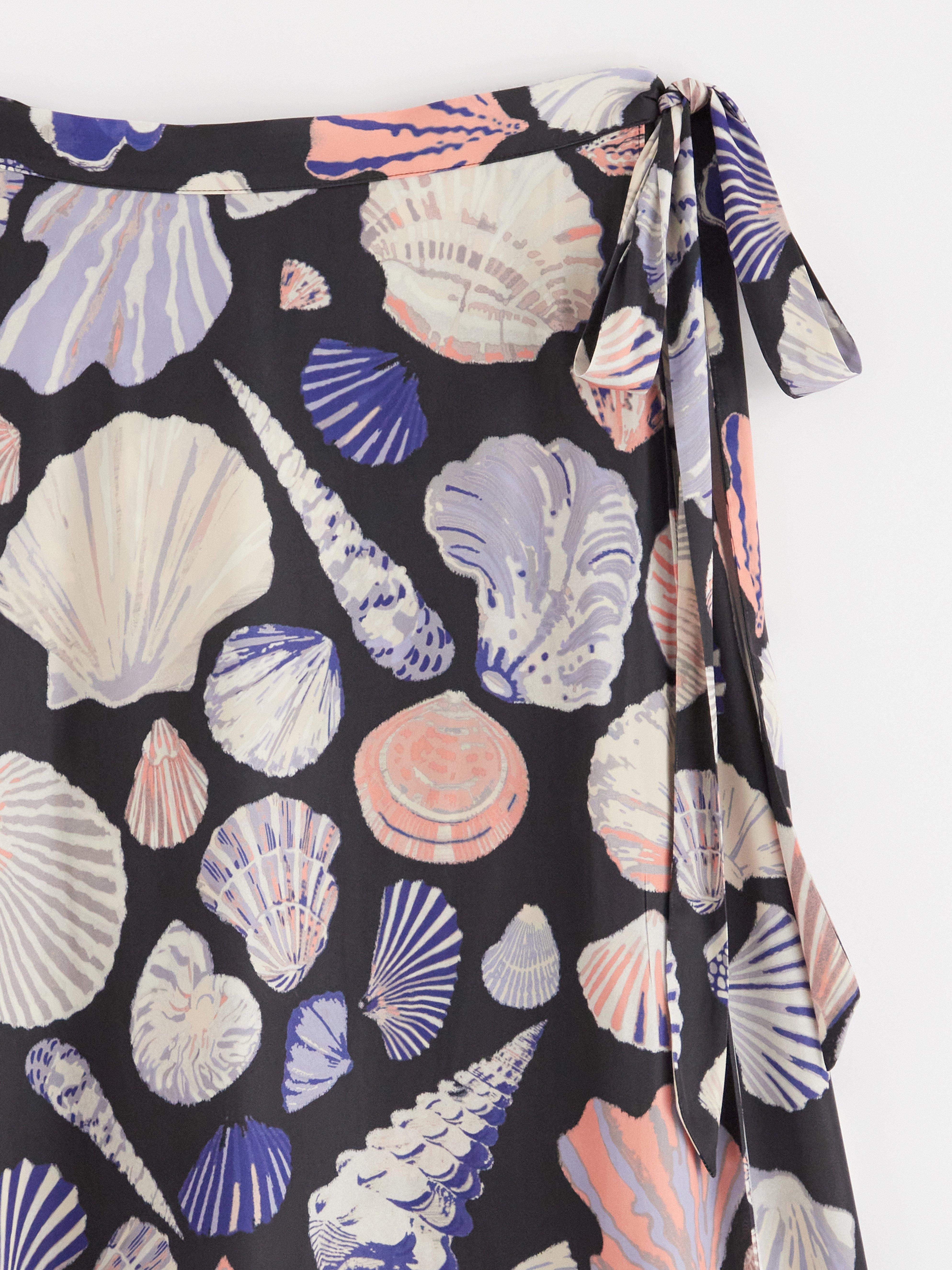 Wrap Skirt - Womens Wear - Black