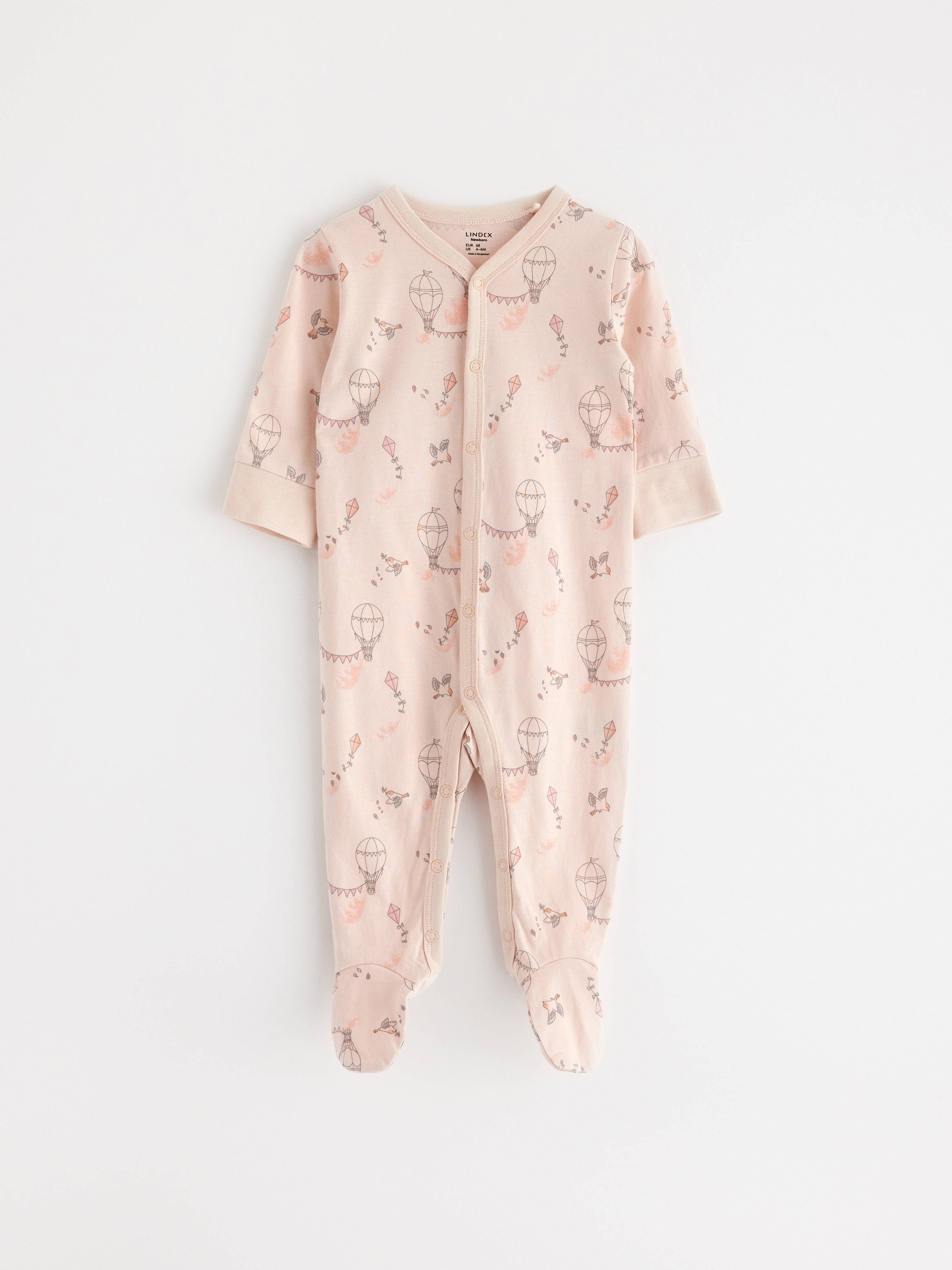 Pyjamas onesie - Børn - Lyserød