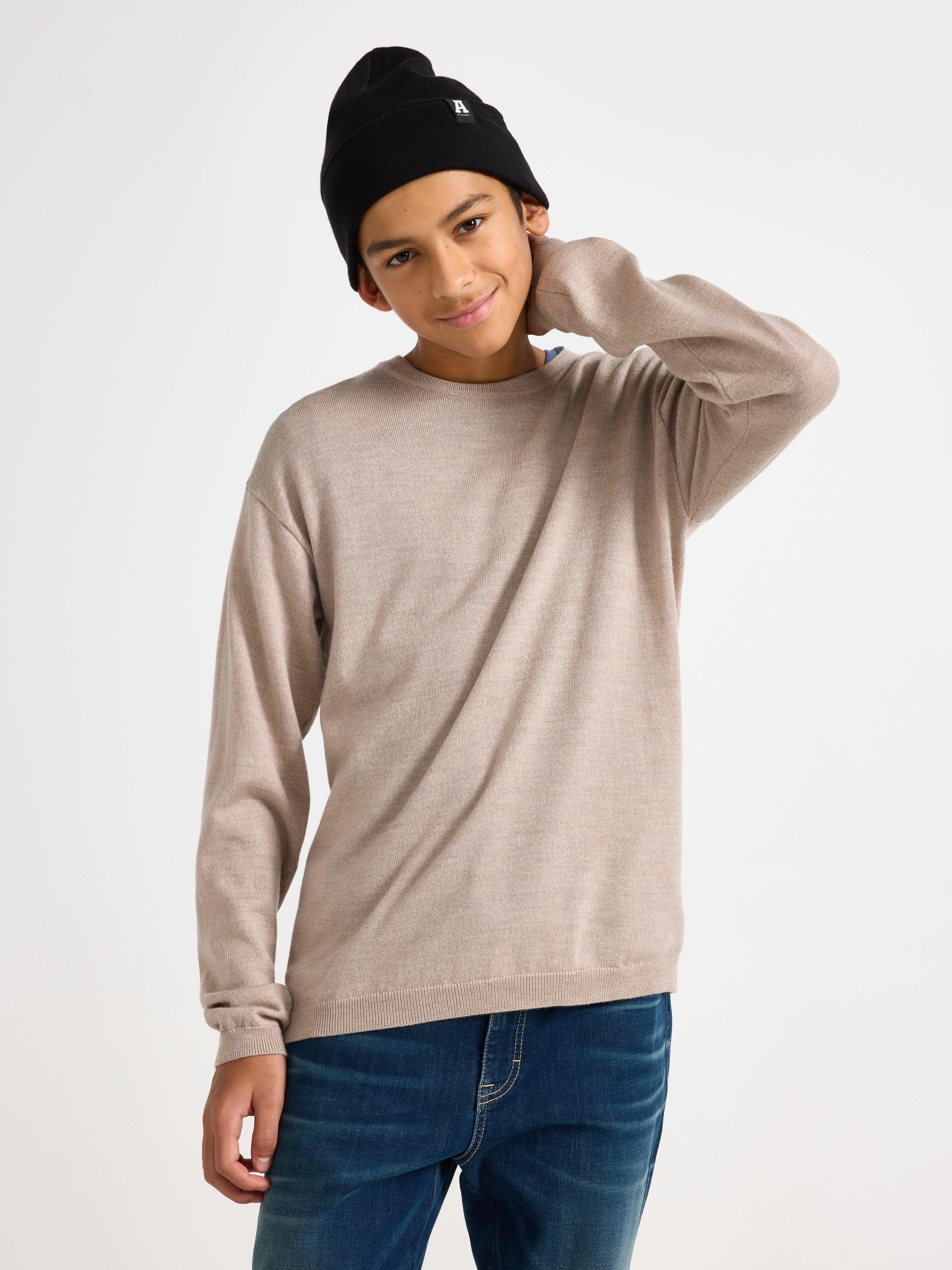 Sweater - Børn - Beige