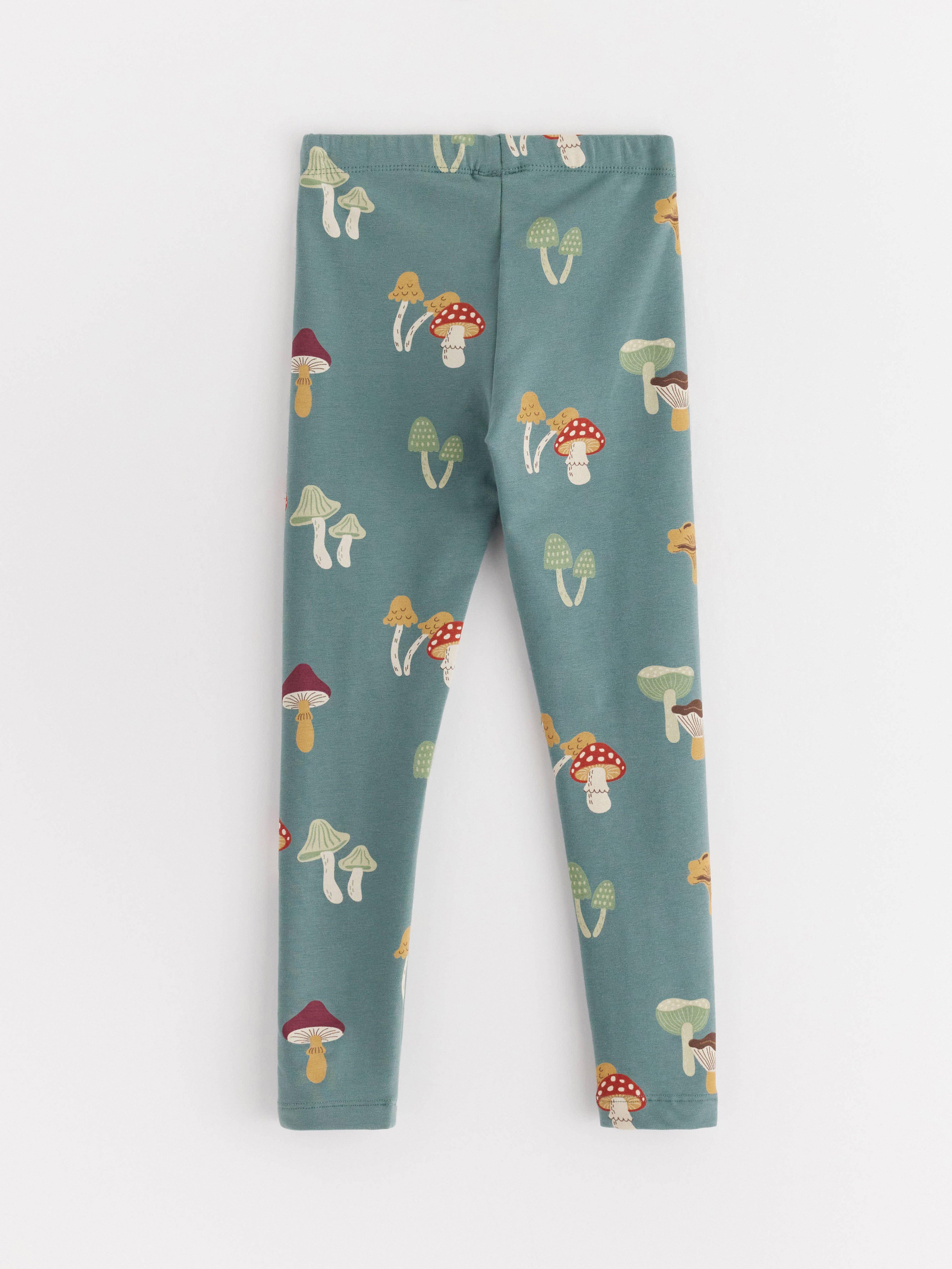 Leggings - Barn - Grön