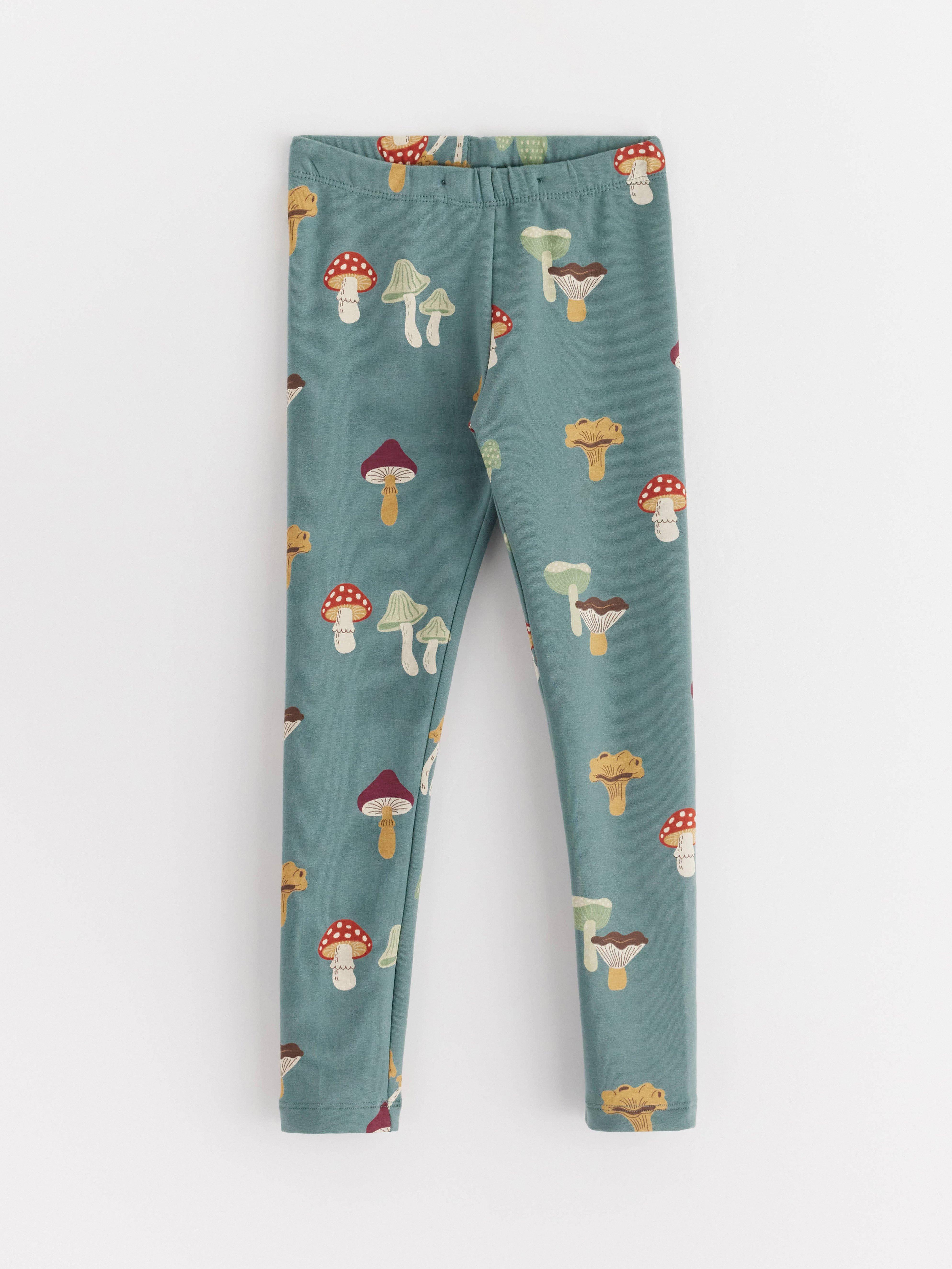 Leggings - Barn - Grön