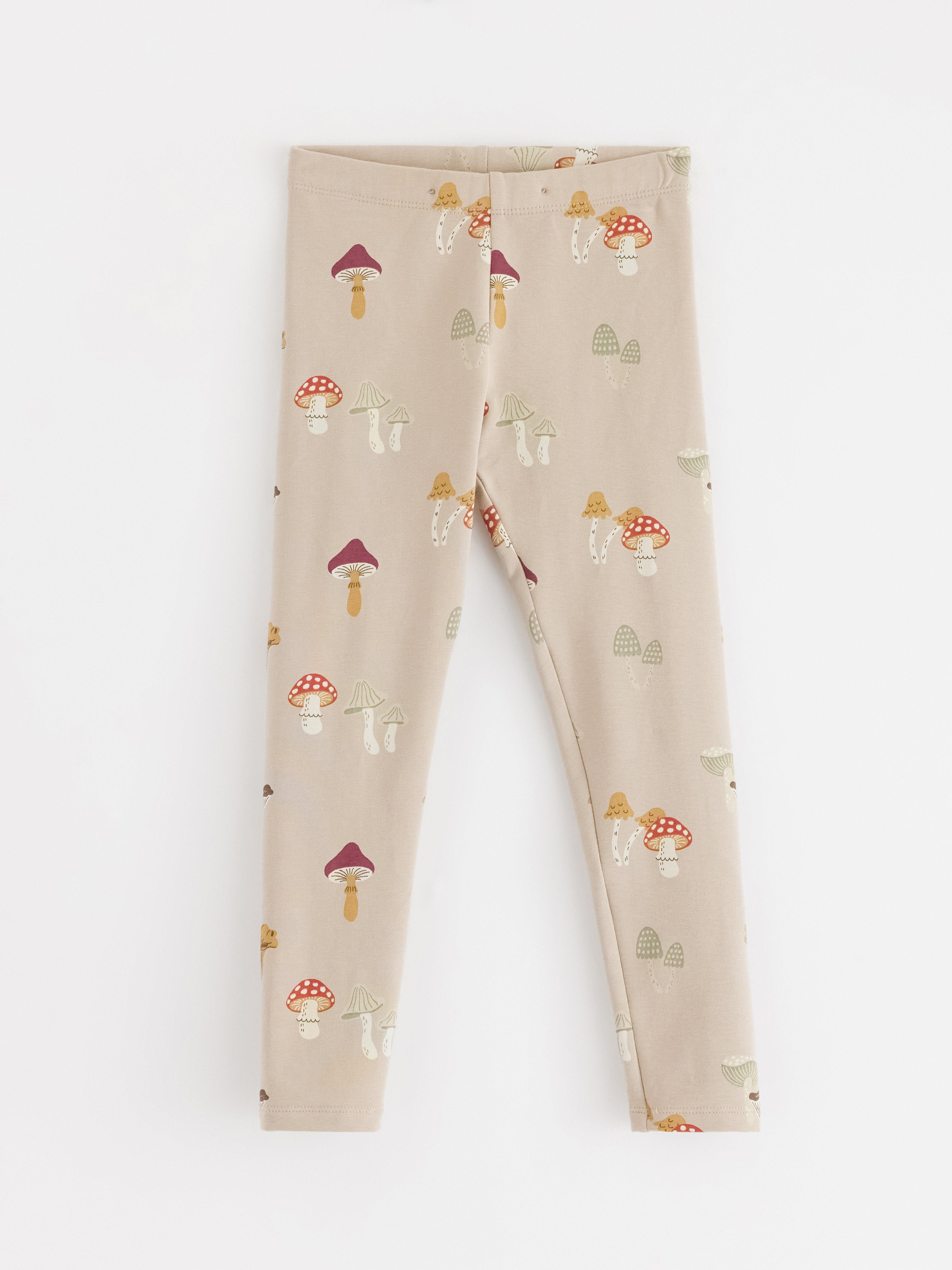 Leggings - Barn - Beige