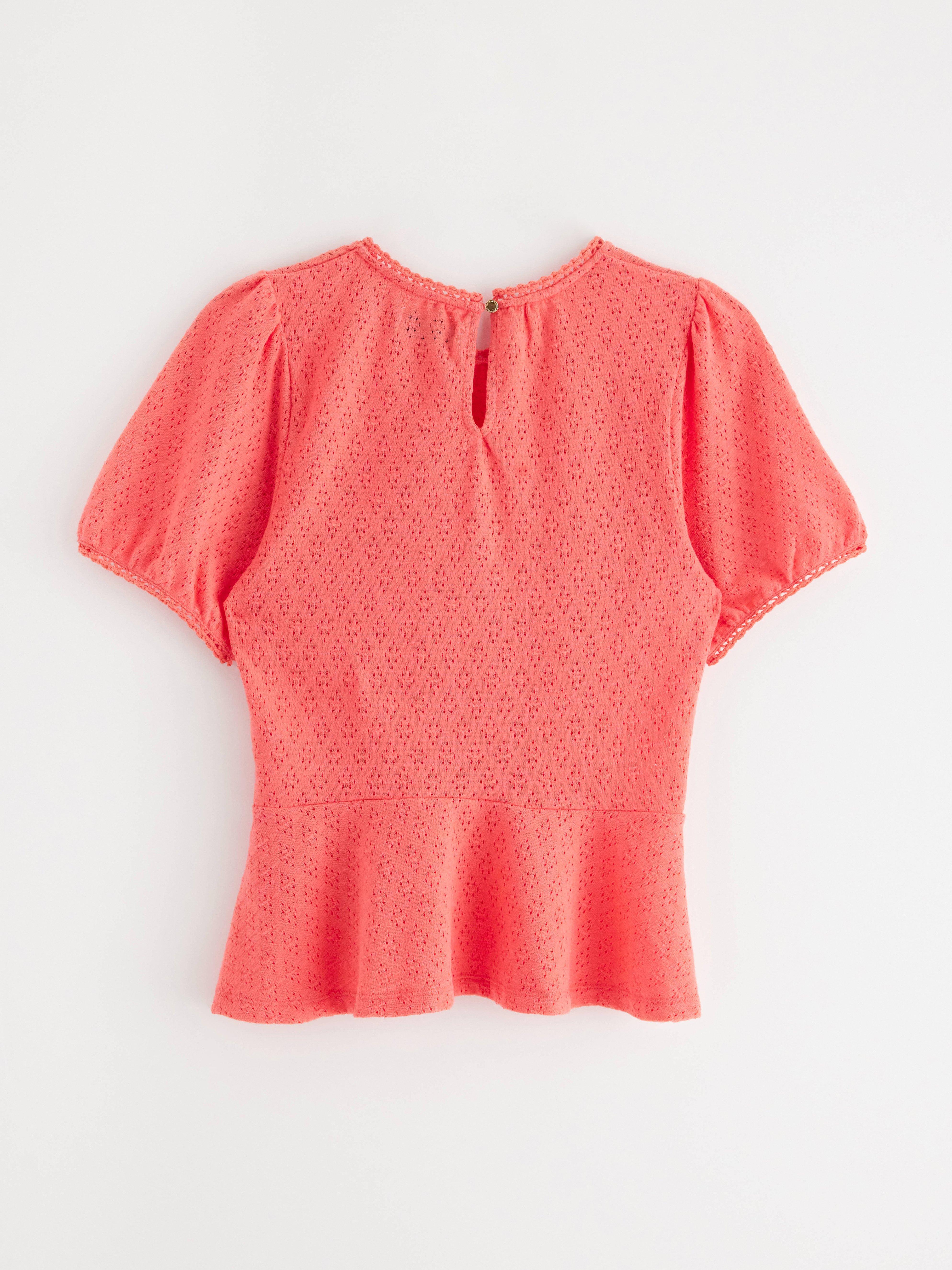 Peplum top - Womens Wear - Pink