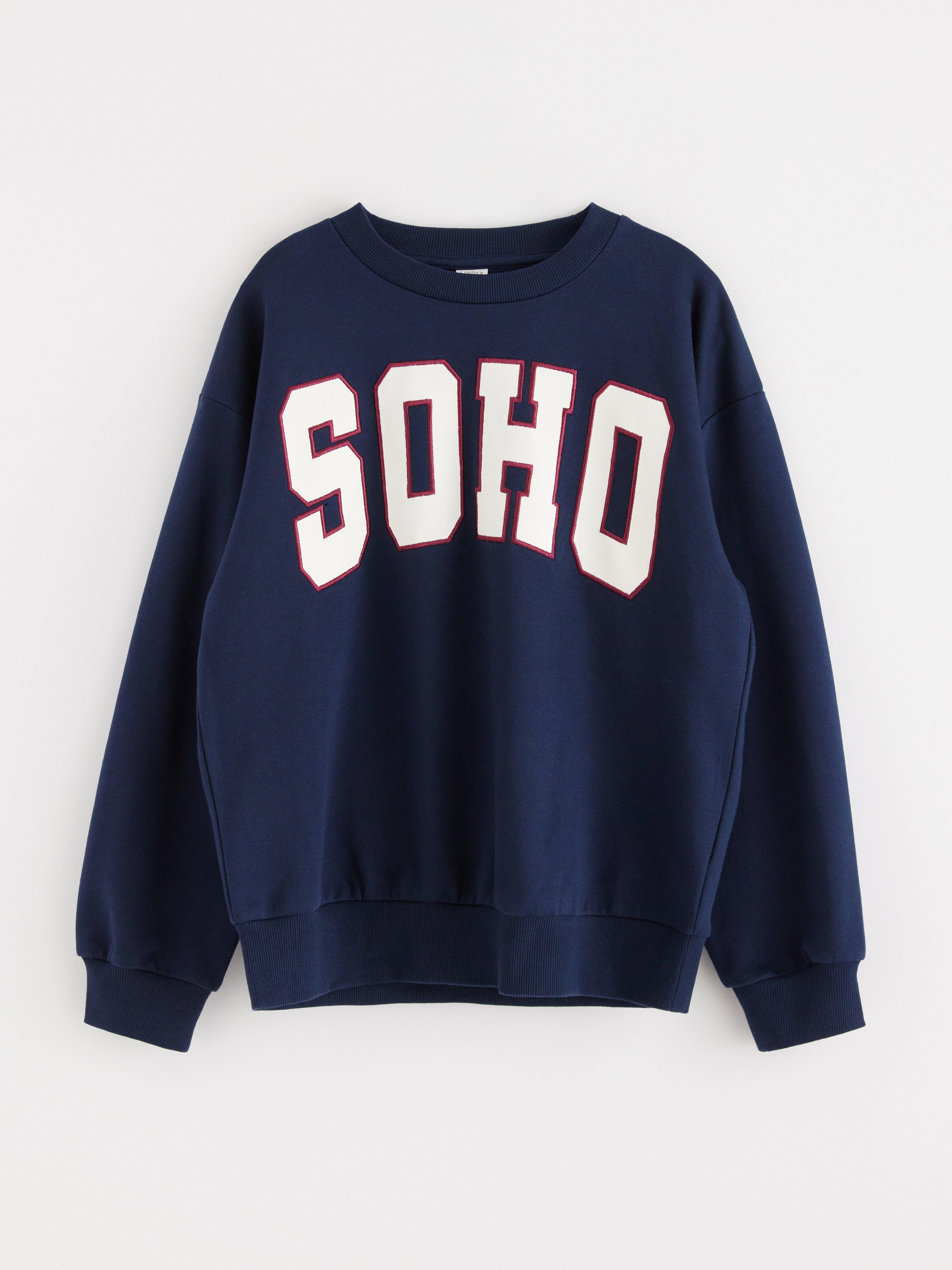 Sweatshirt - Barn - Blå