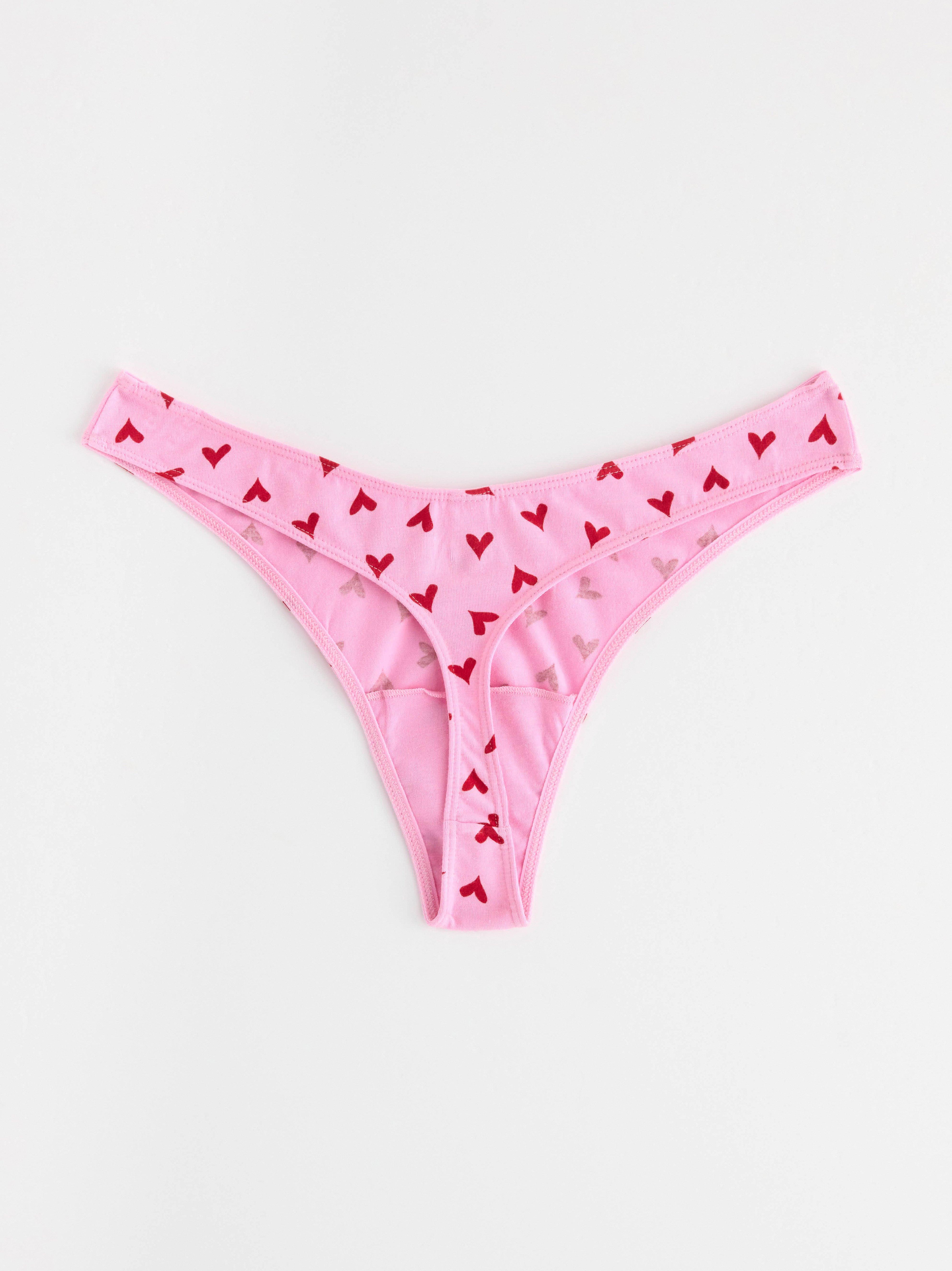 Thong Low - Lingerie - Pink