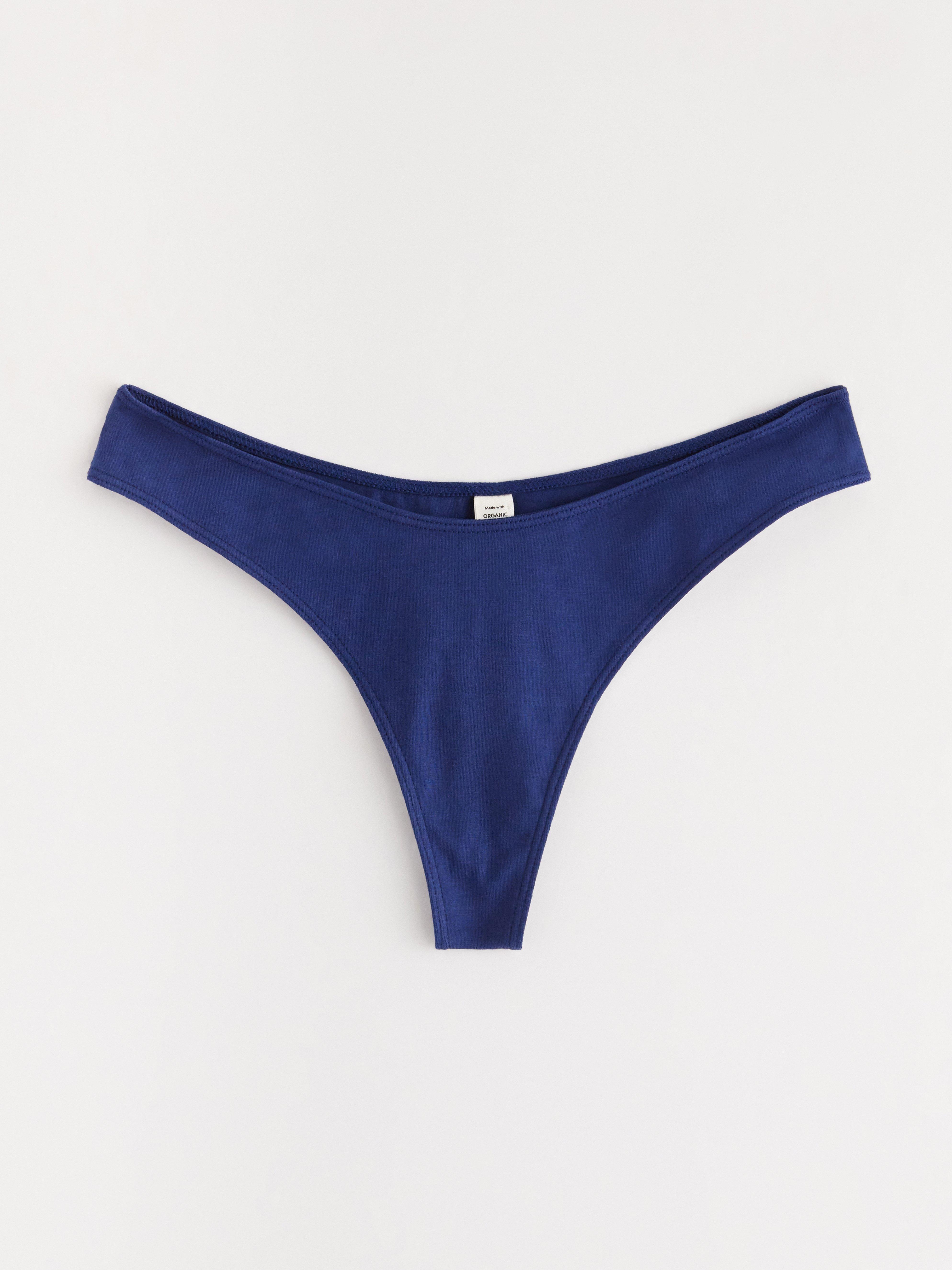 Thong Low - Lingerie - Blue