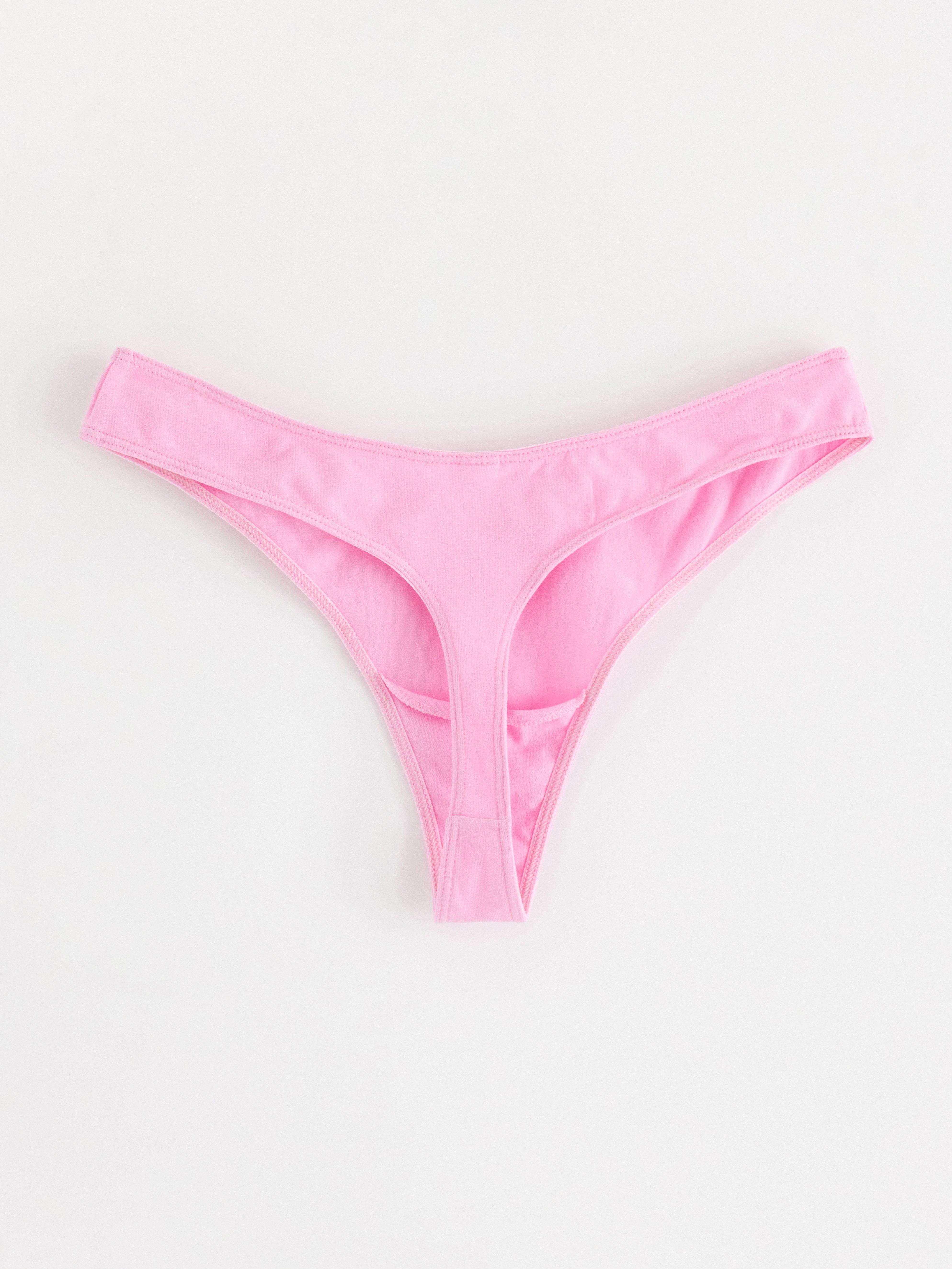 Thong Low - Lingerie - Pink