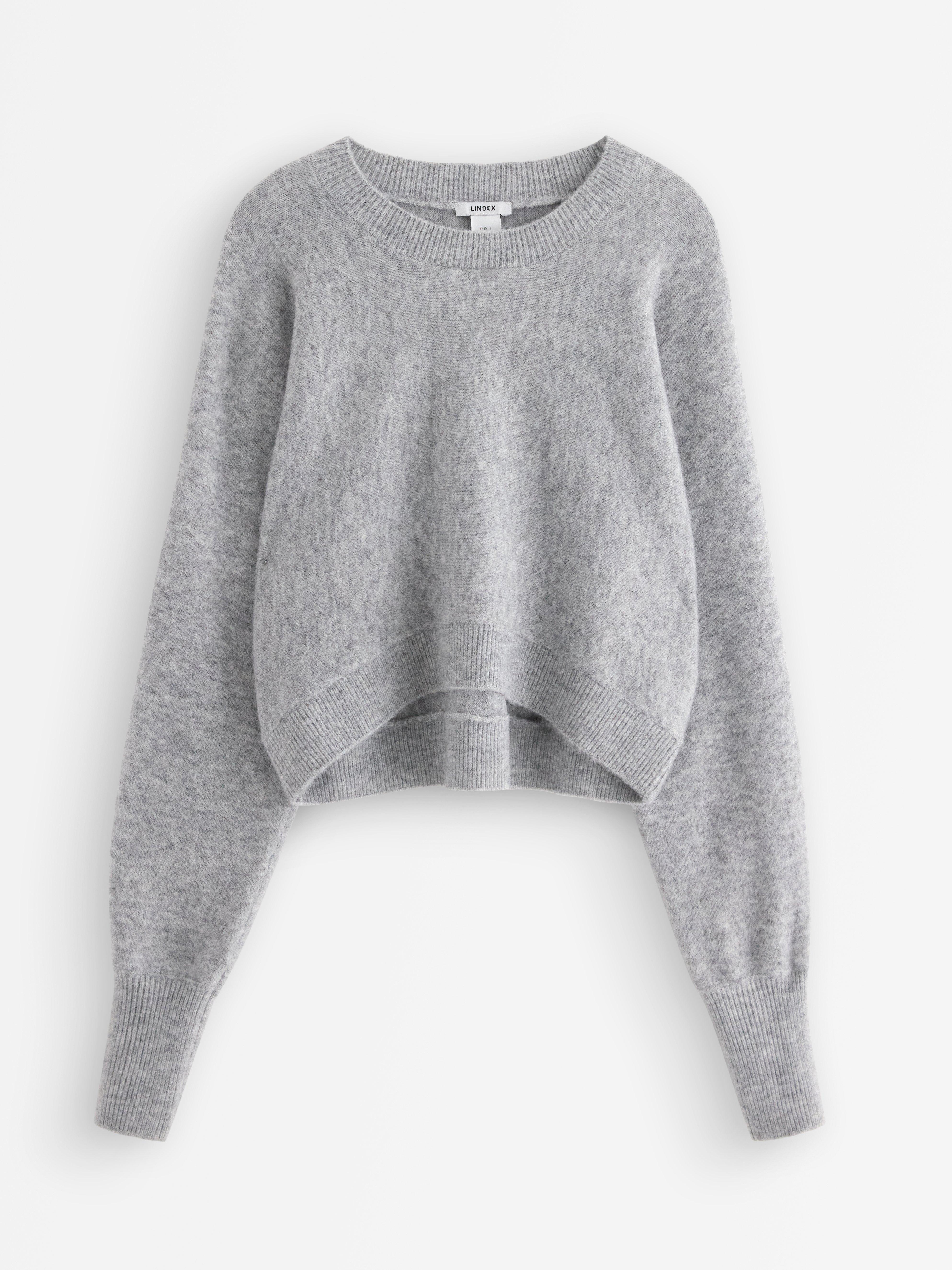 Sweater - Dame - Grå