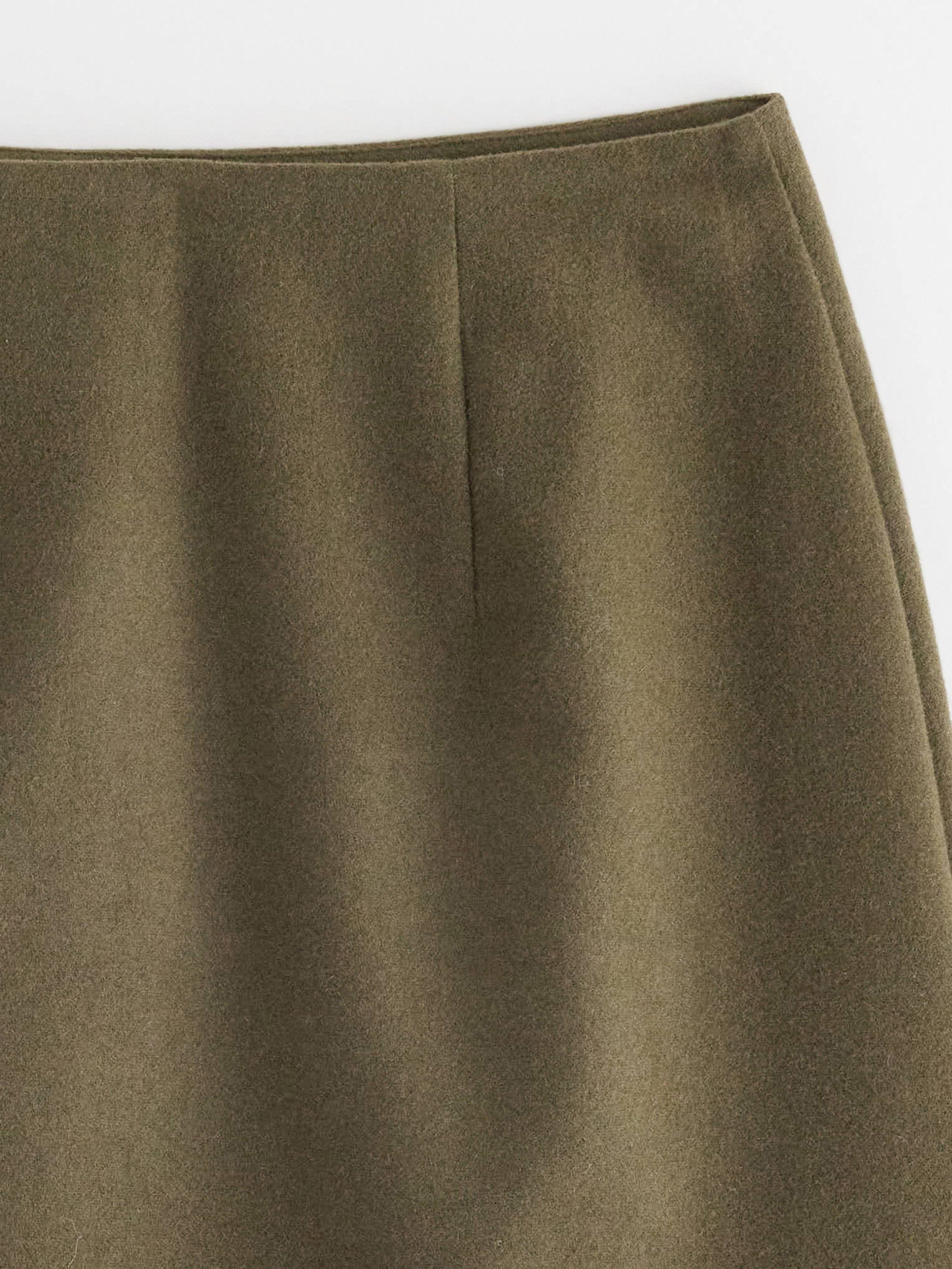 Nederdel - Dame - Khaki