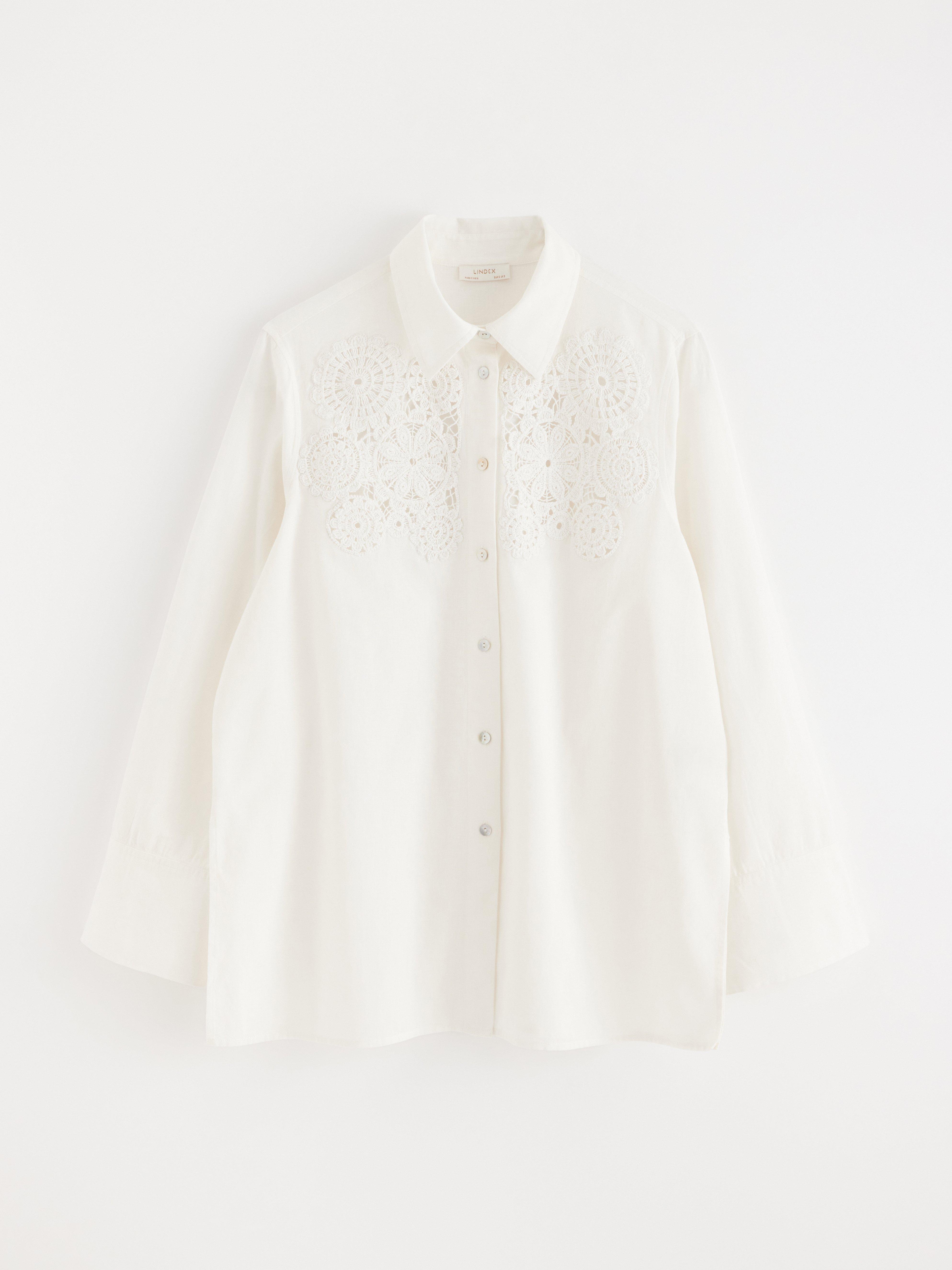 Skjorte - Dame - Hvid