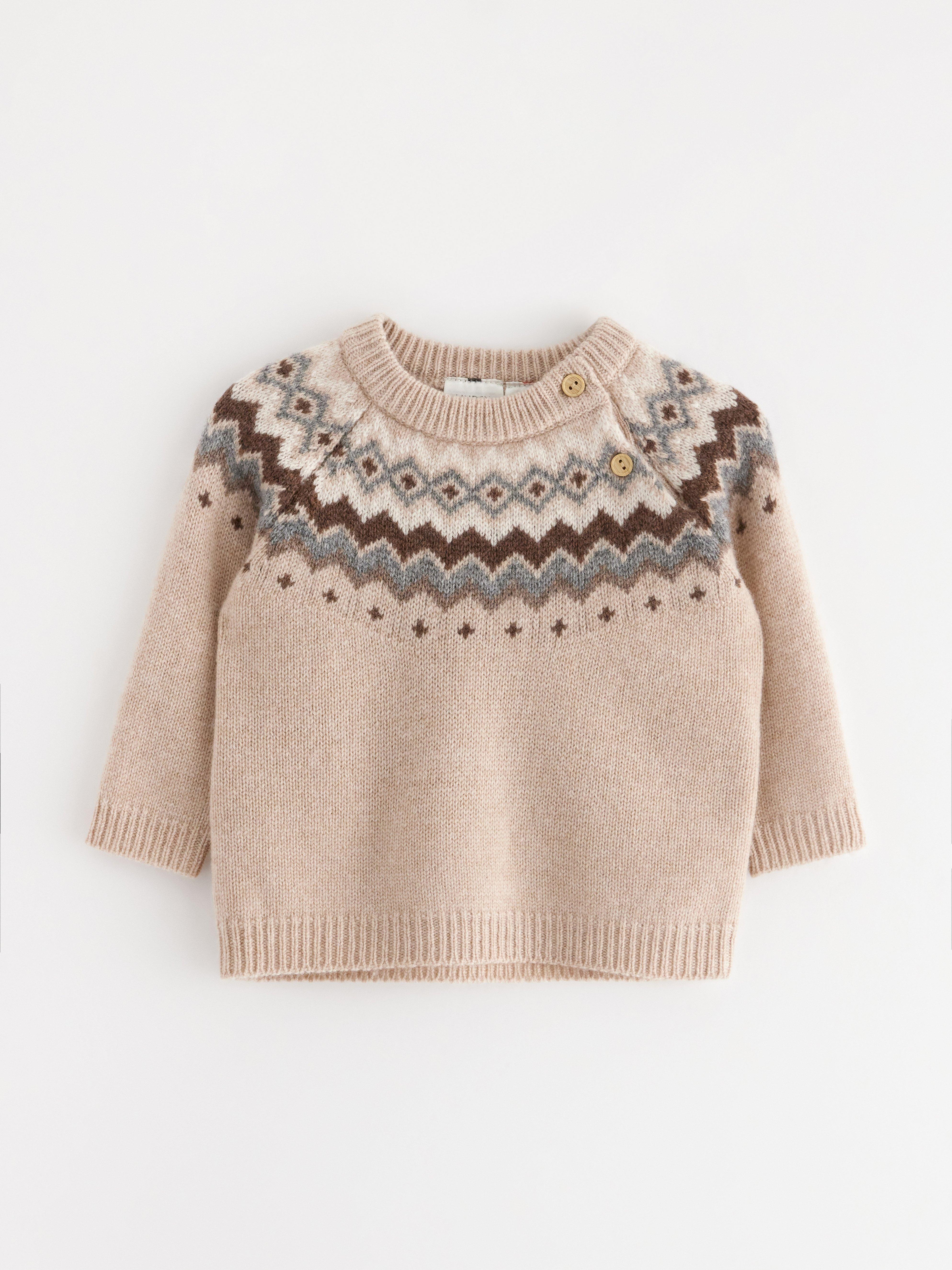 Sweater - Kids Wear - Beige