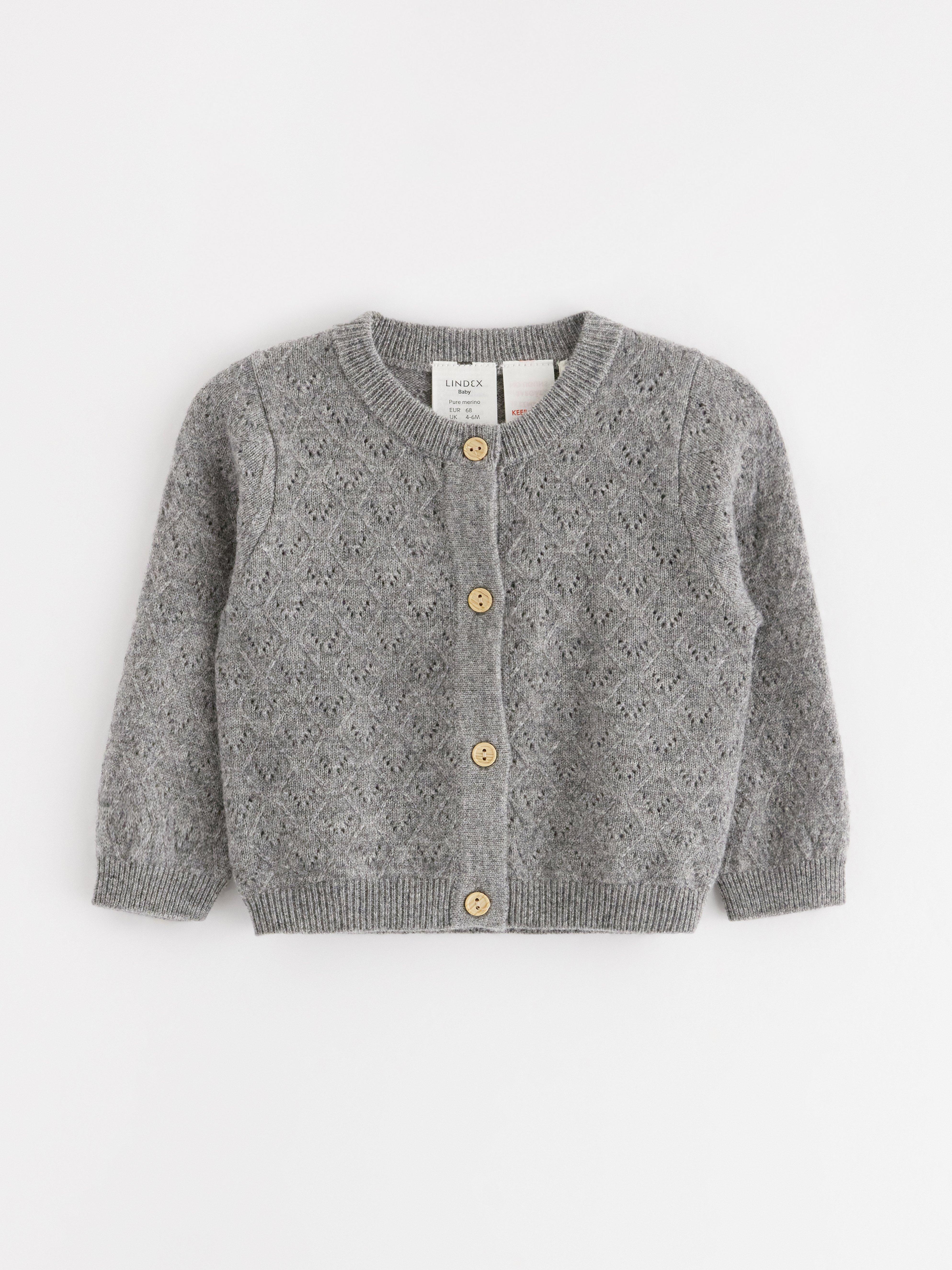 Cardigan - Kids Wear - Grey