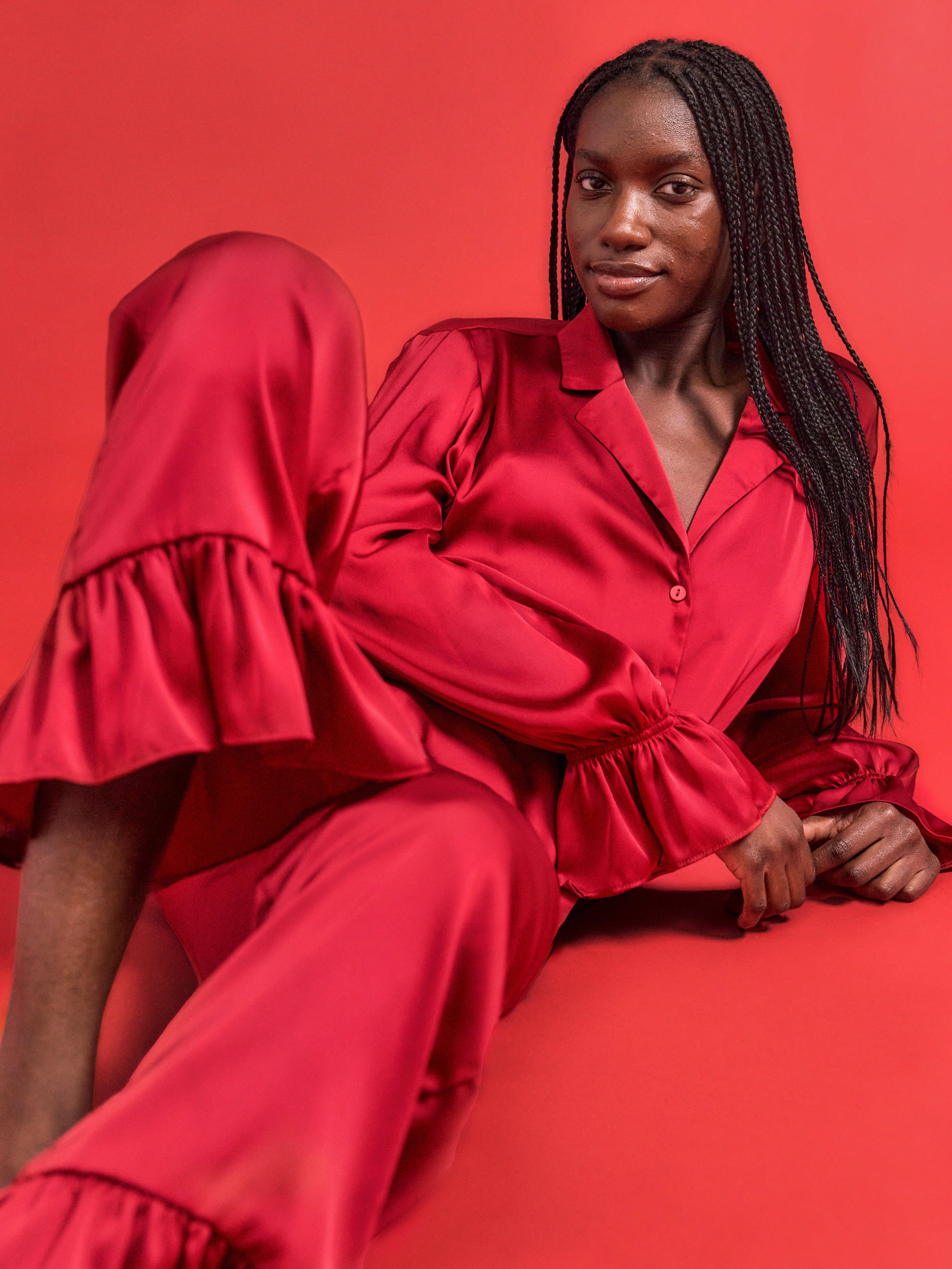 Pyjama Shirt - Lingerie - Red