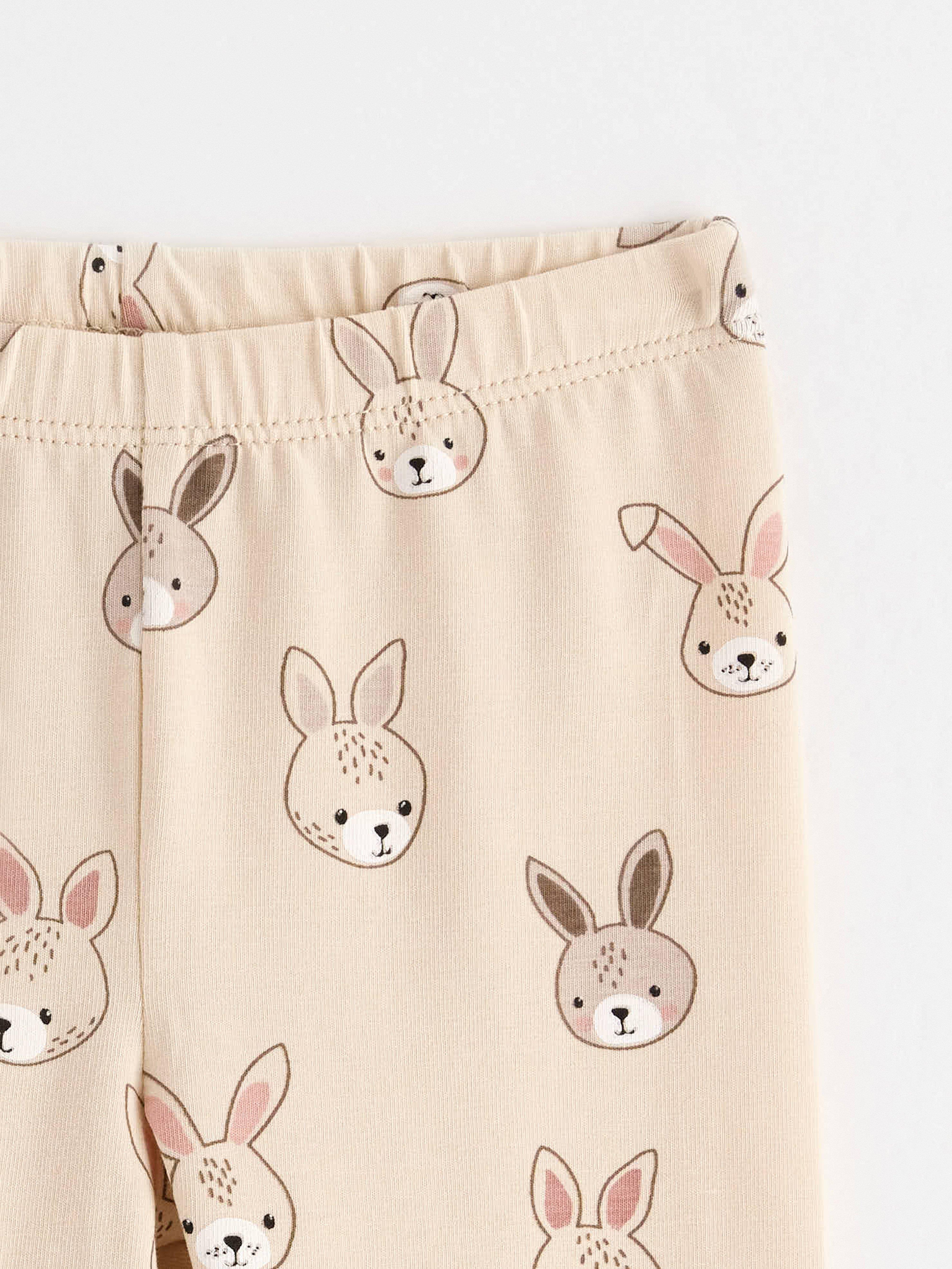 Leggings - Barn - Beige