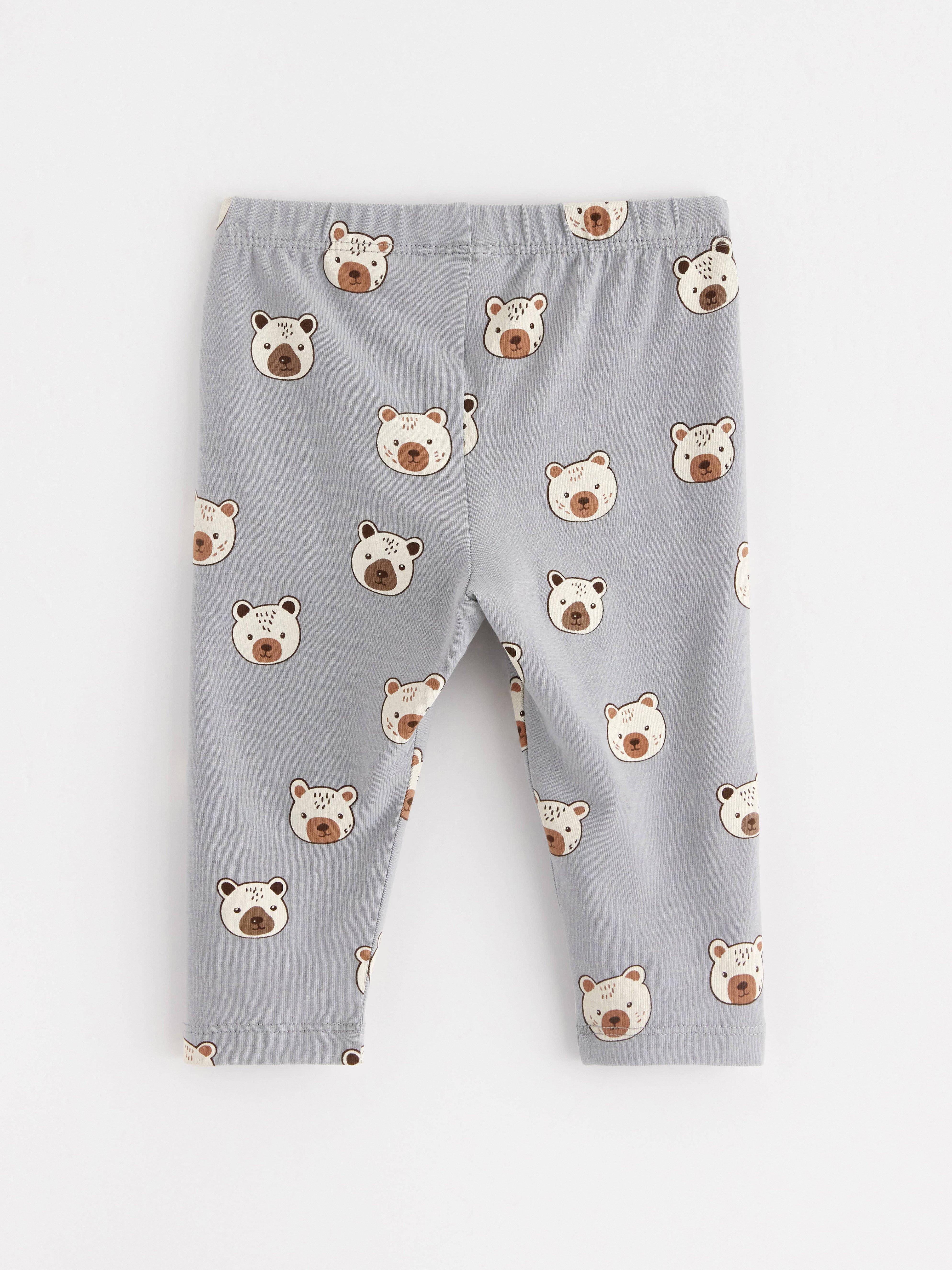 Leggings - Barn - Grå