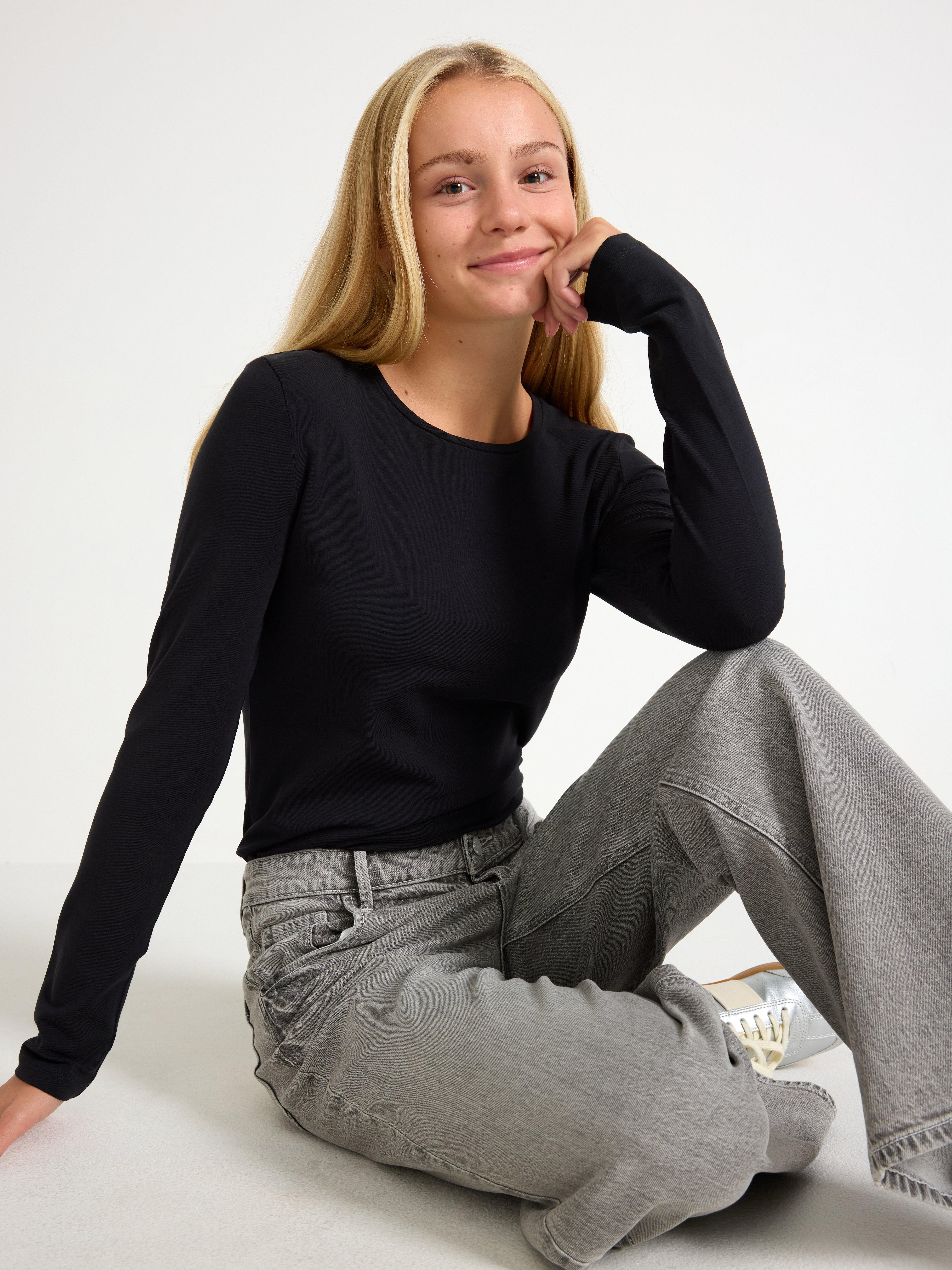 Top - Kids Wear - Black