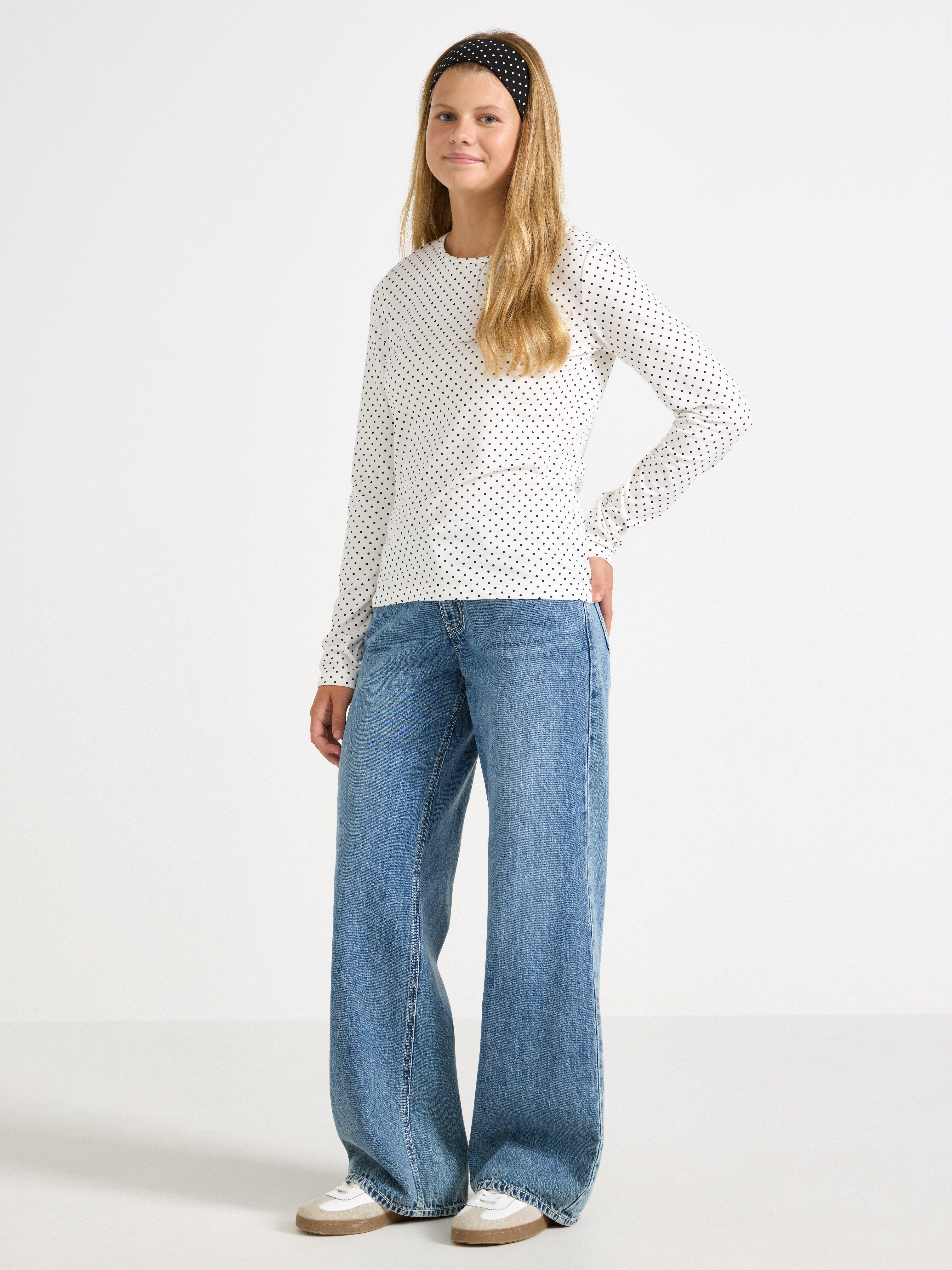 Top - Kids Wear - White