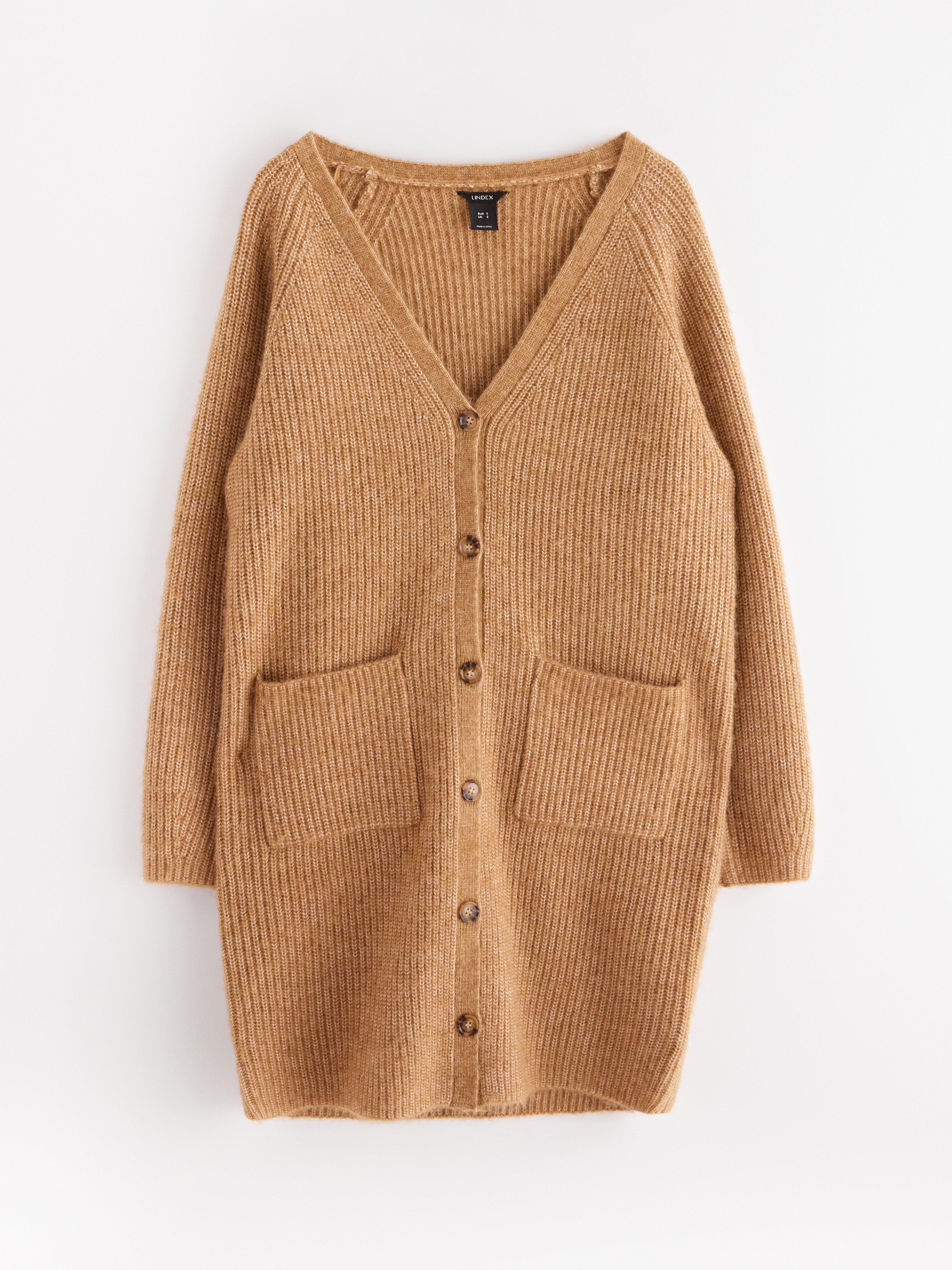 Cardigan - Dam - Beige
