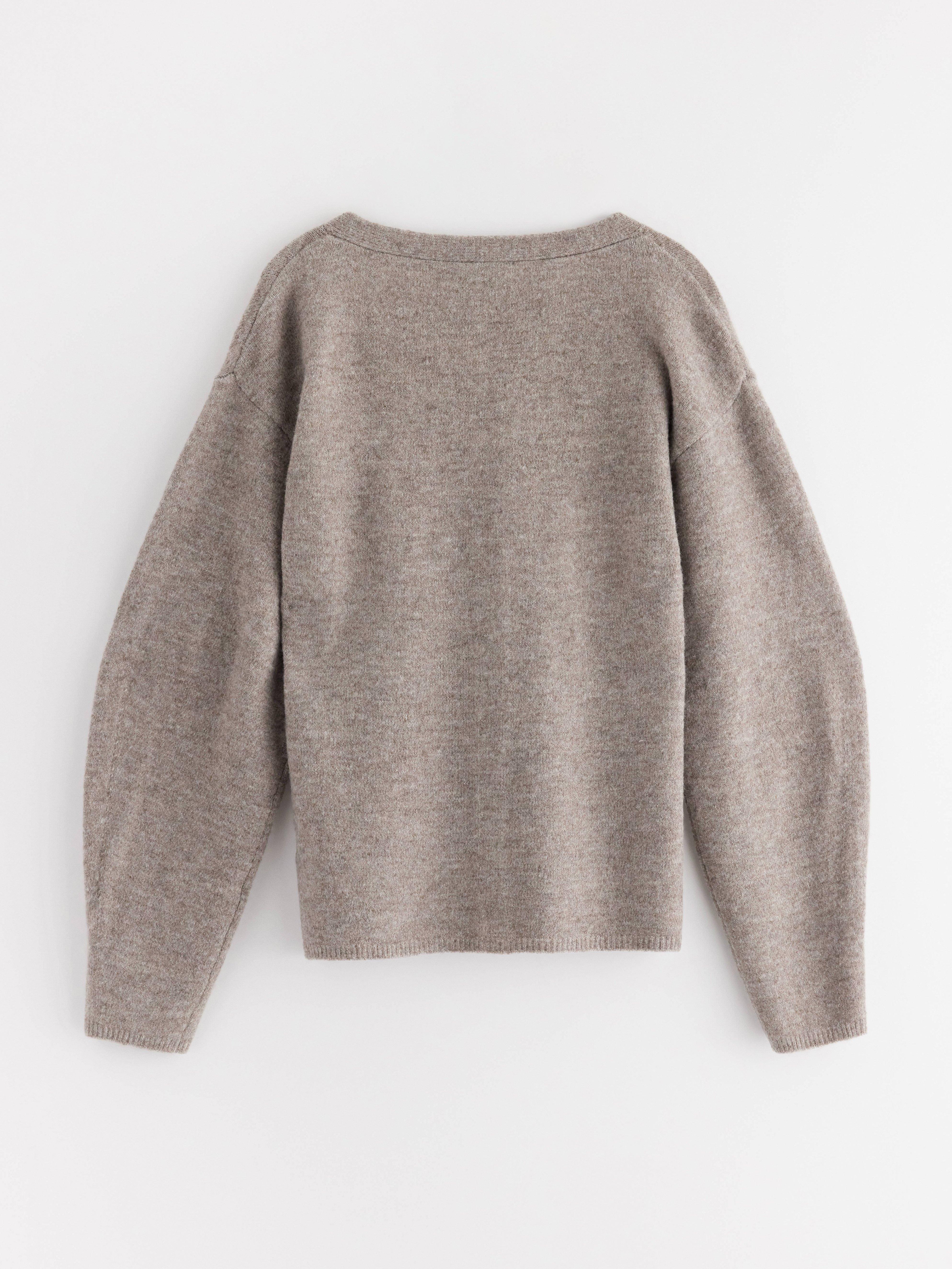 Cardigan - Womens Wear - Brown