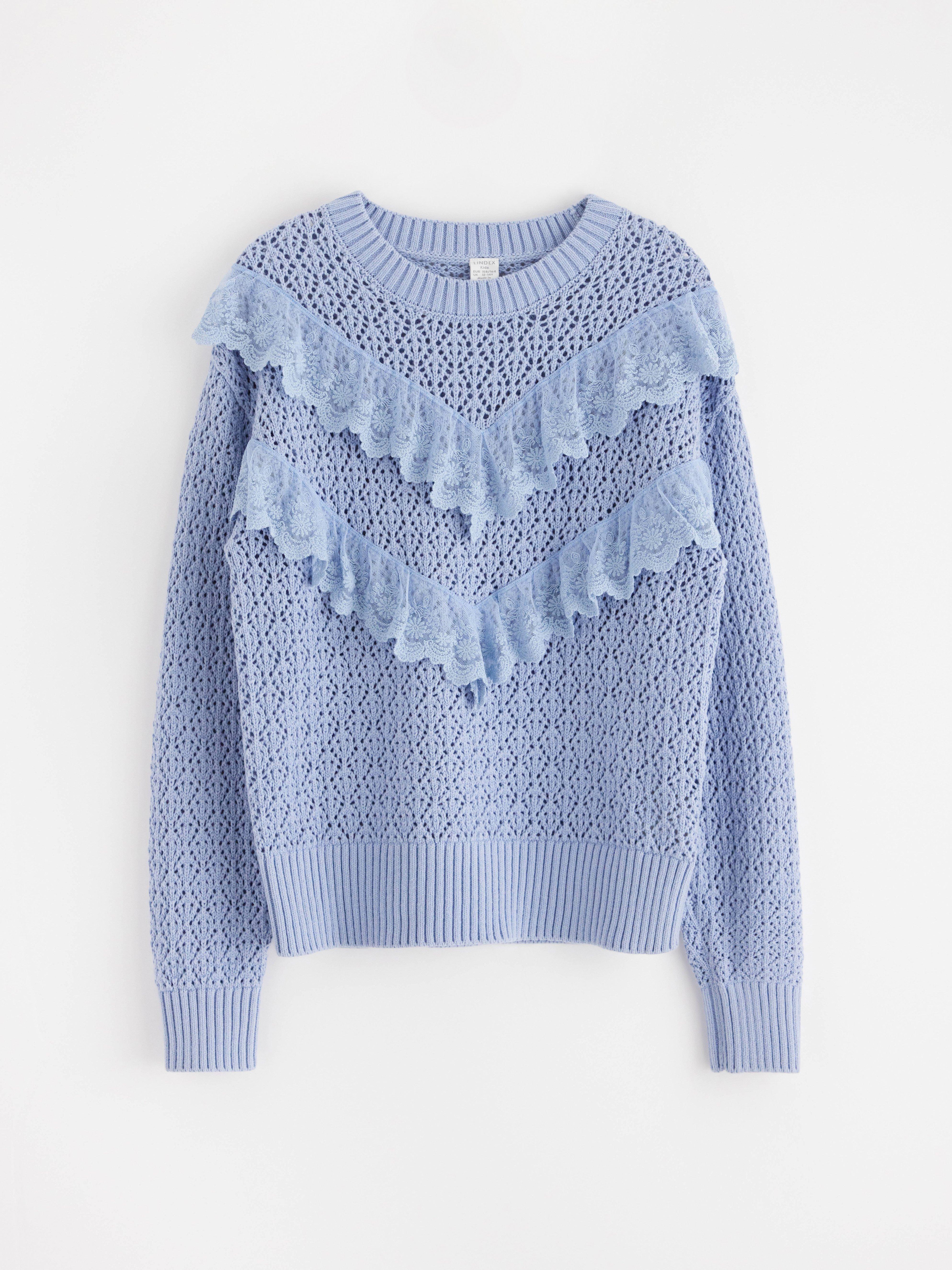 Sweater - Børn - Blå