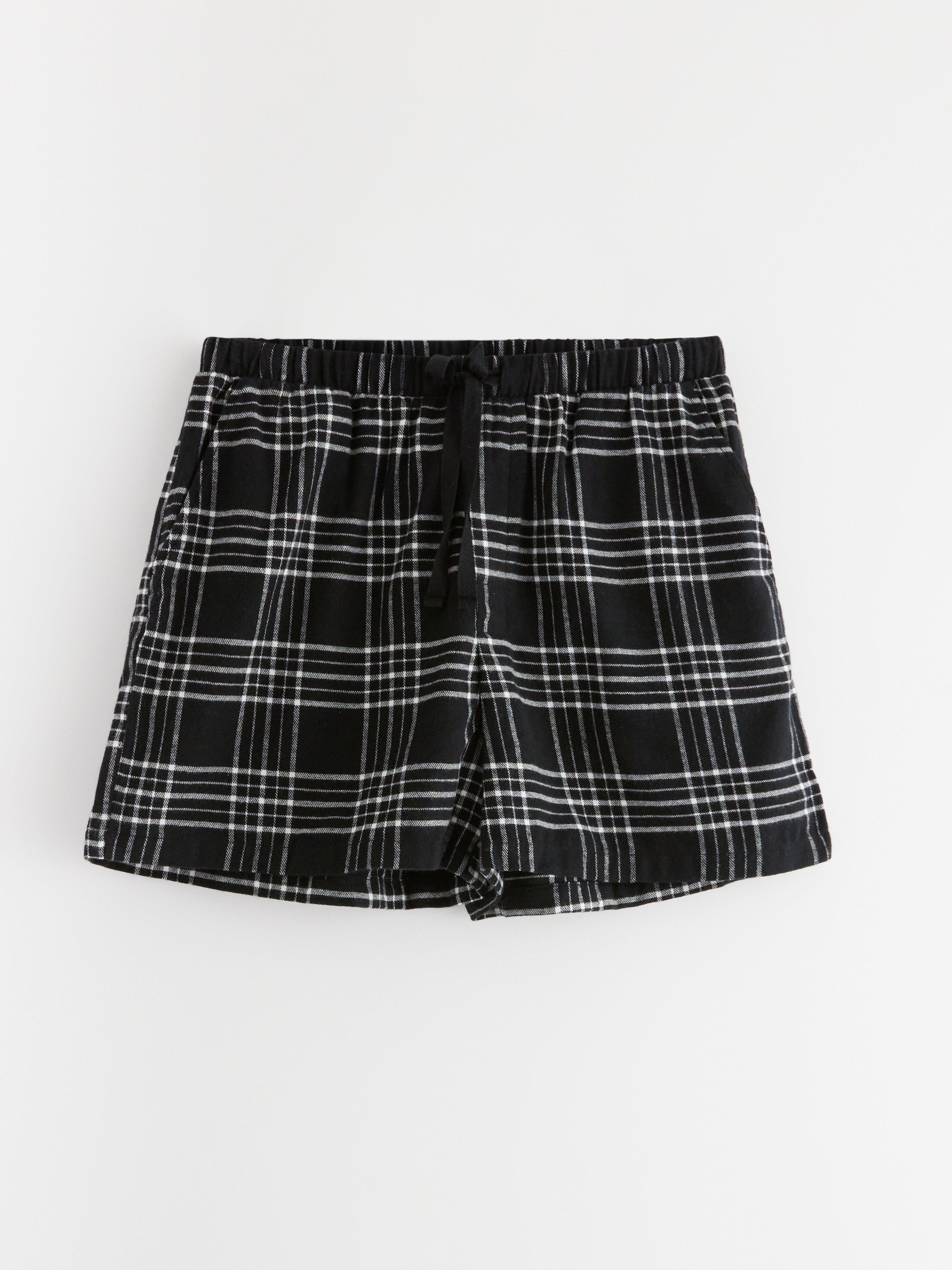 Pyjama Shorts - Lingerie - Black