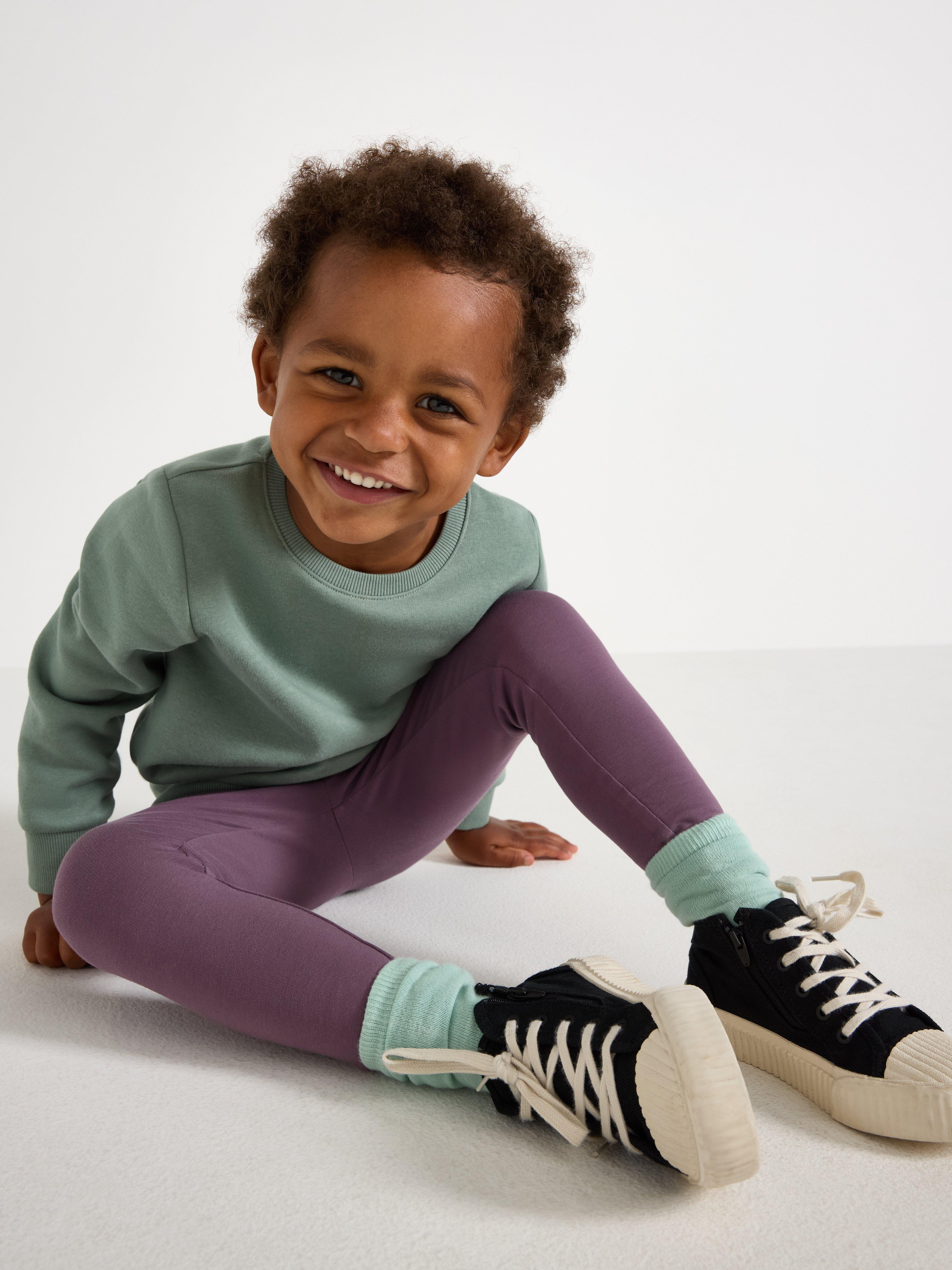 Leggings - Barn - Lila